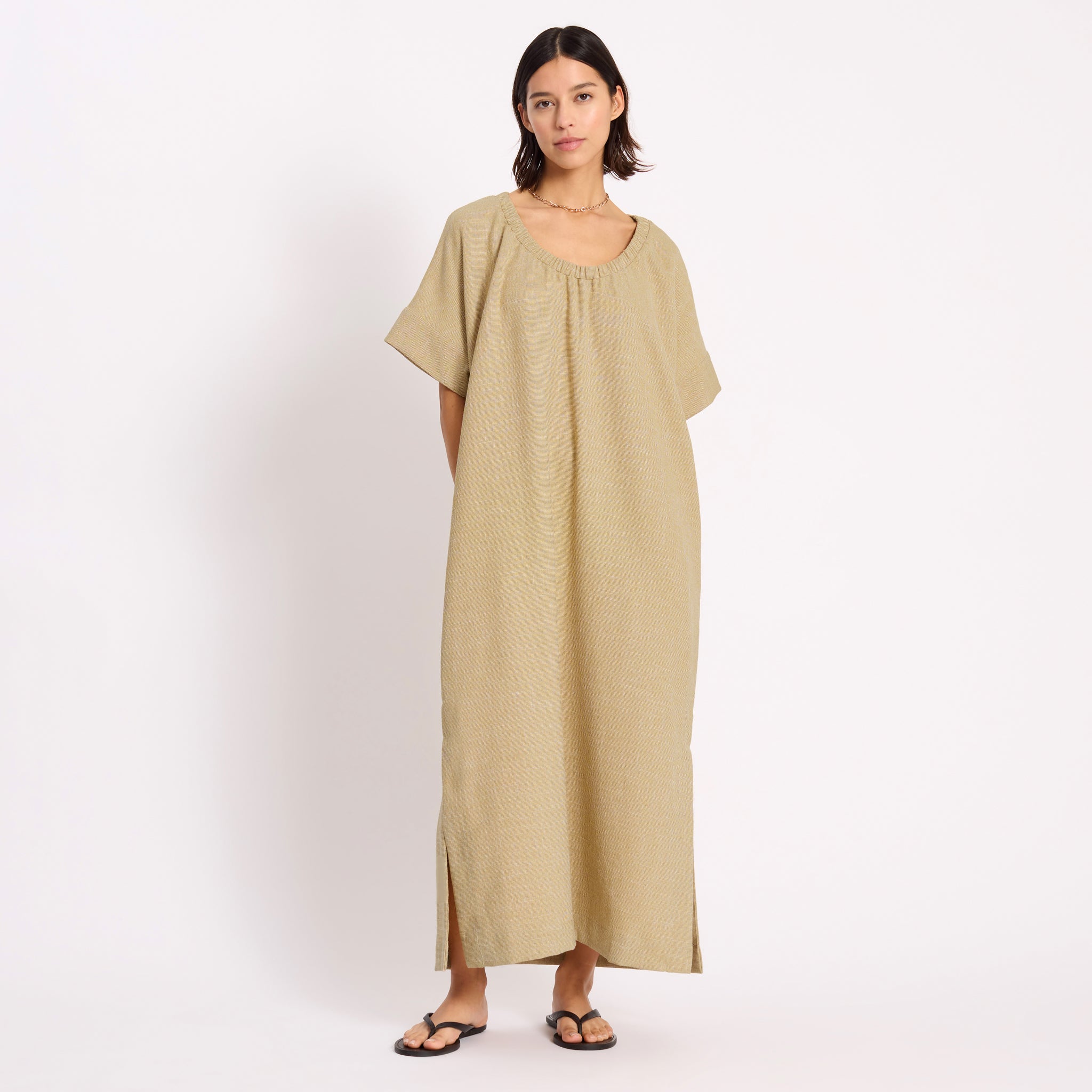 Textured Maxi Kaftan
