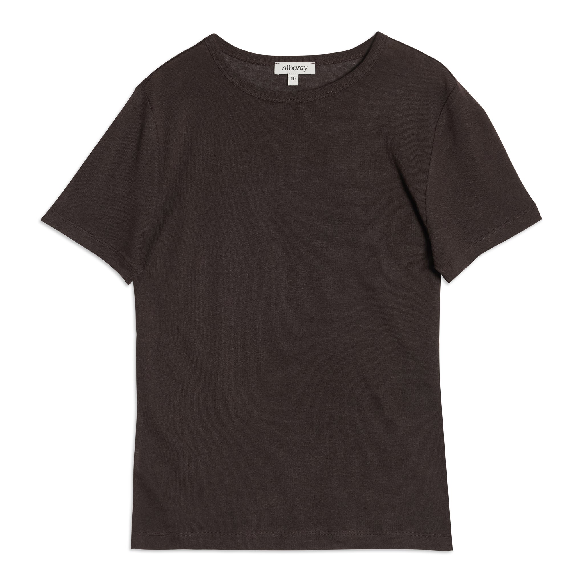 Chocolate Linen T Shirt