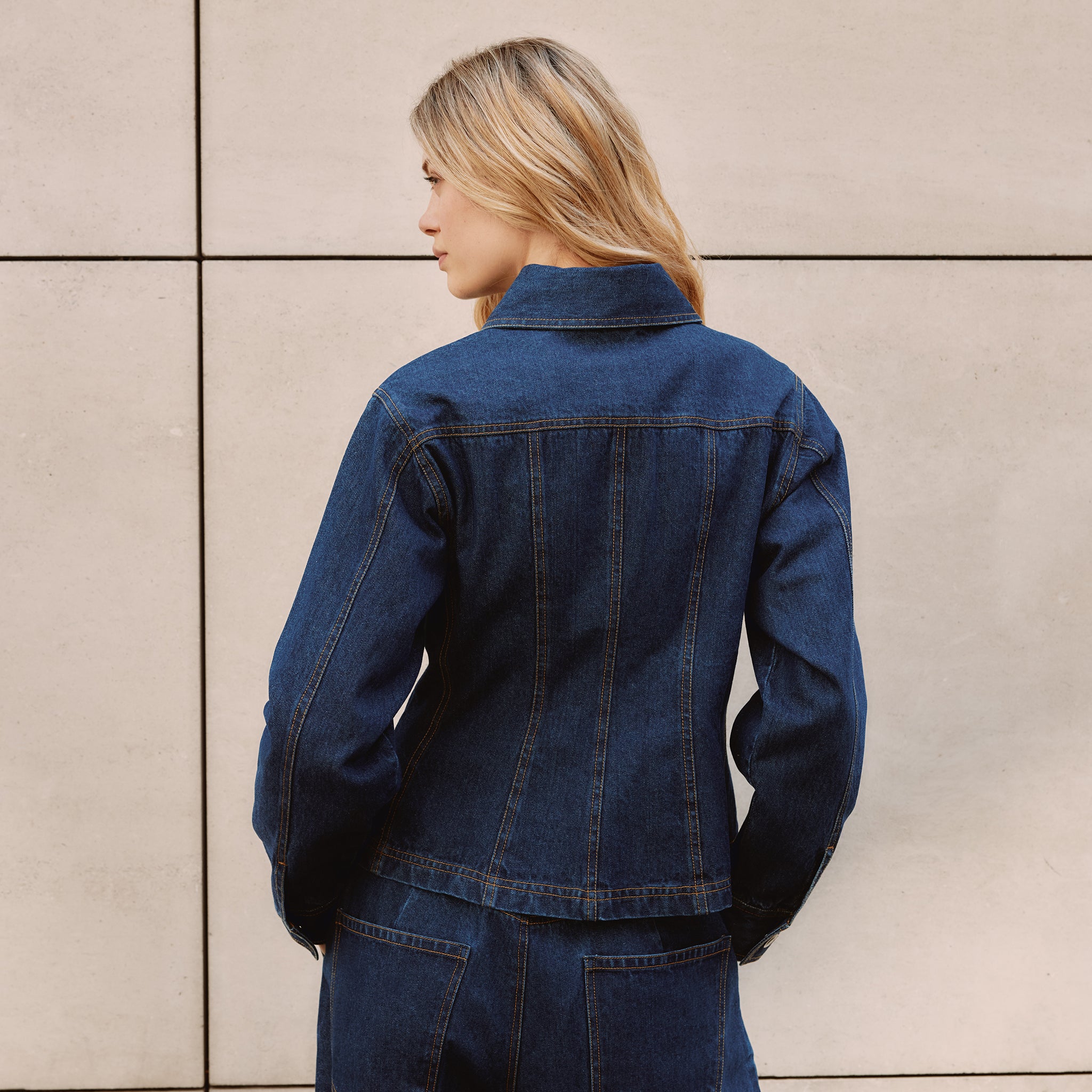 Fitted Denim Jacket