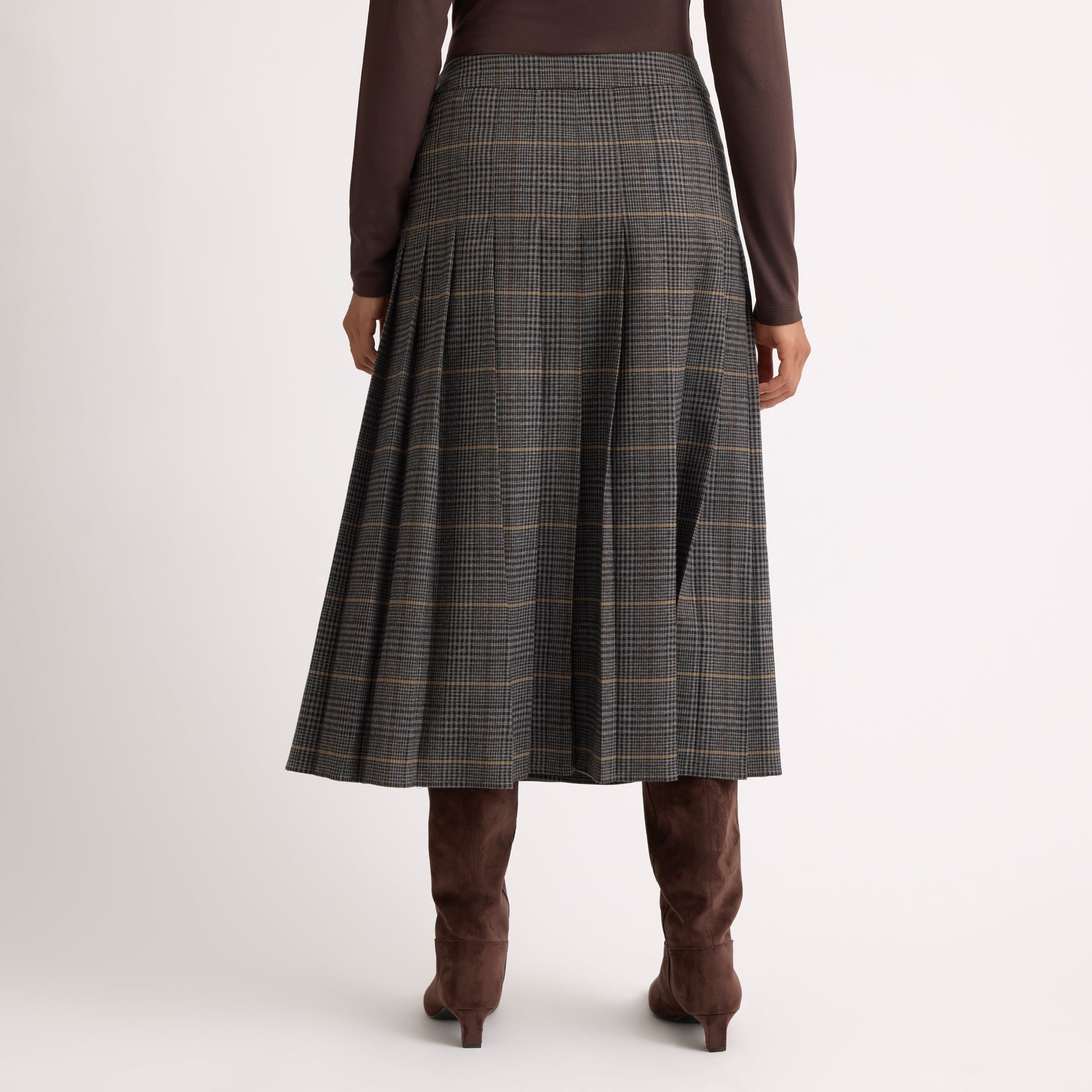 Grey Plaid Kilt
