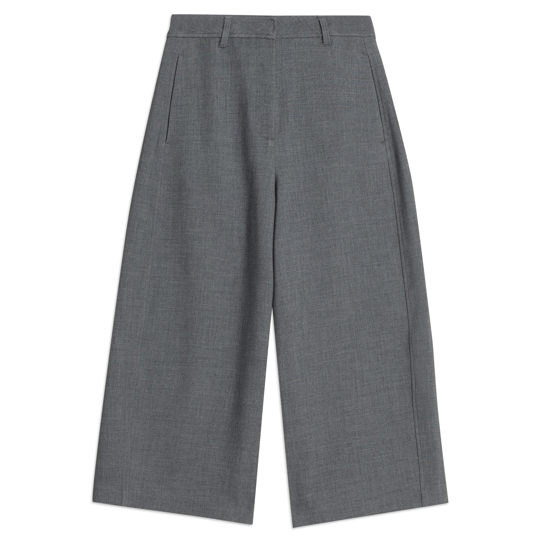 Grey Wide Barrel Trouser