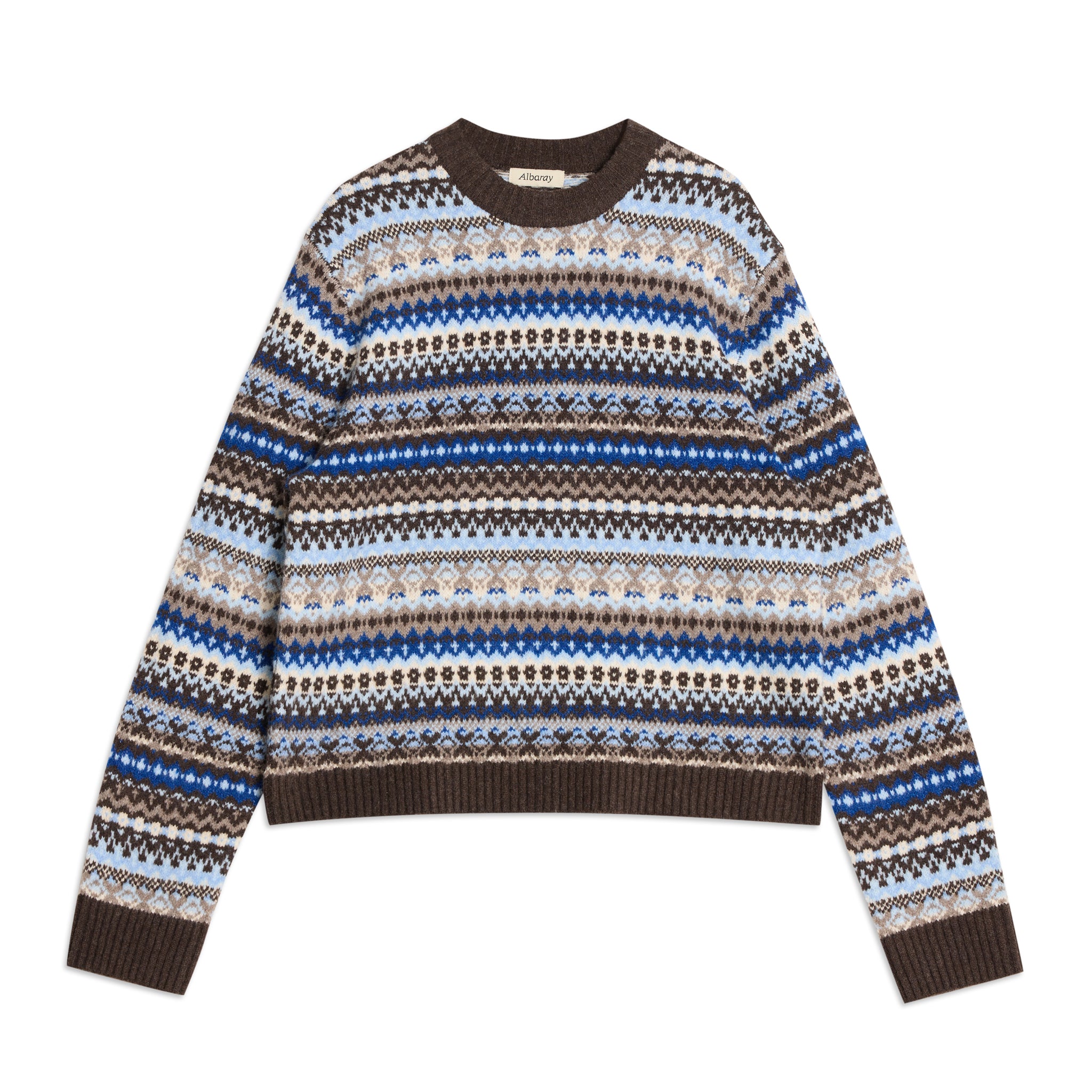 Blue Fair Isle Jumper
