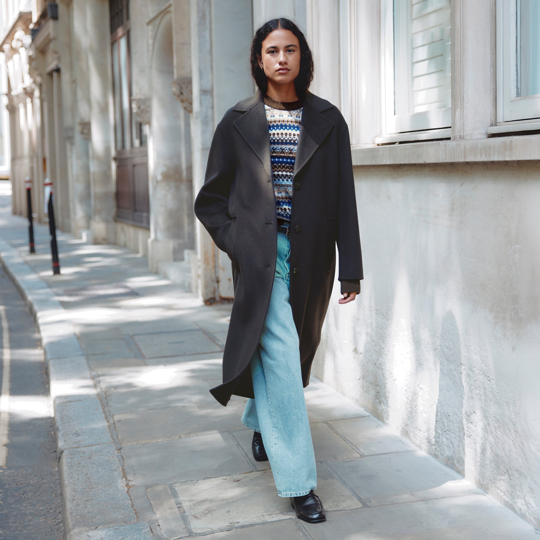 Chocolate Wool Coat