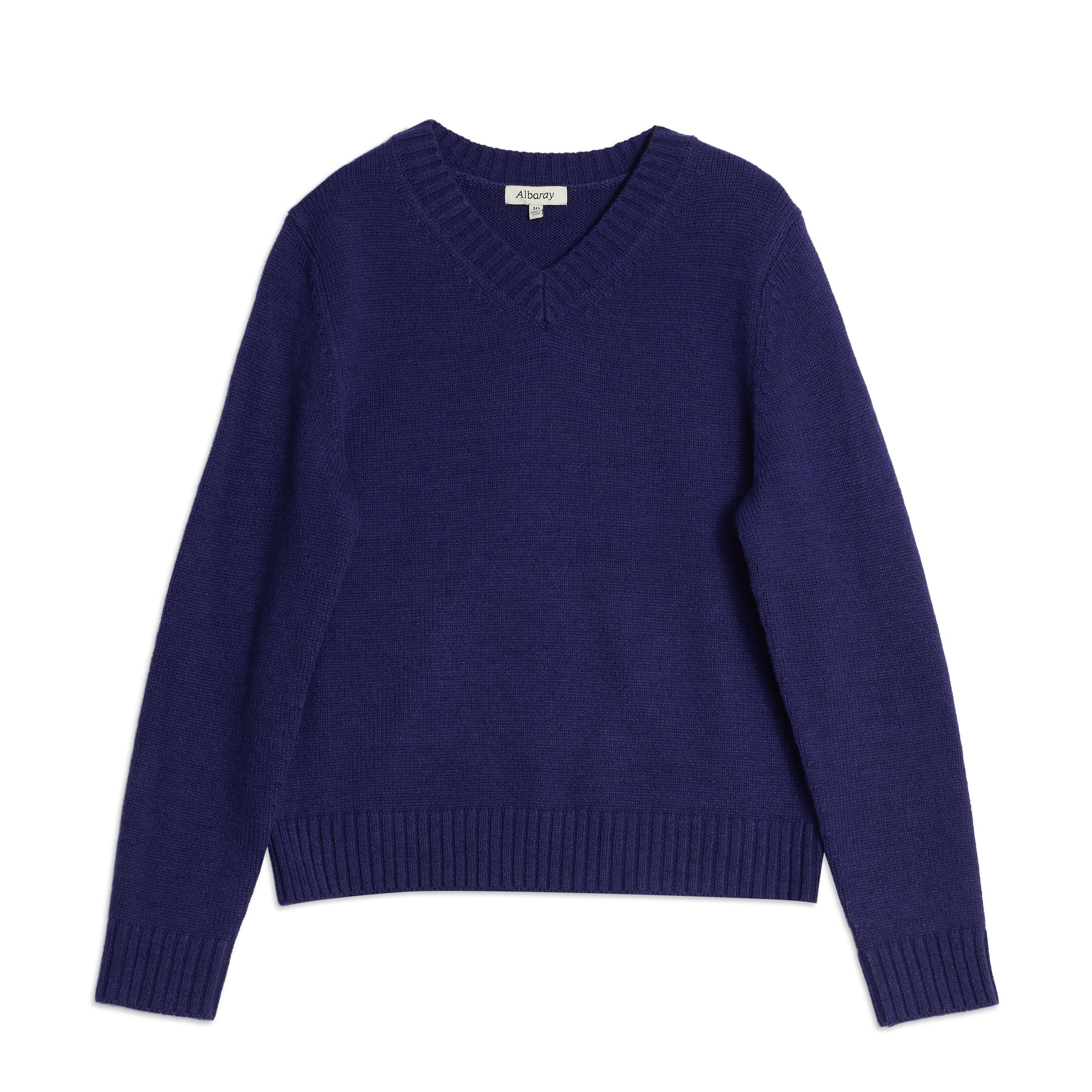 Cobalt V Neck Jumper