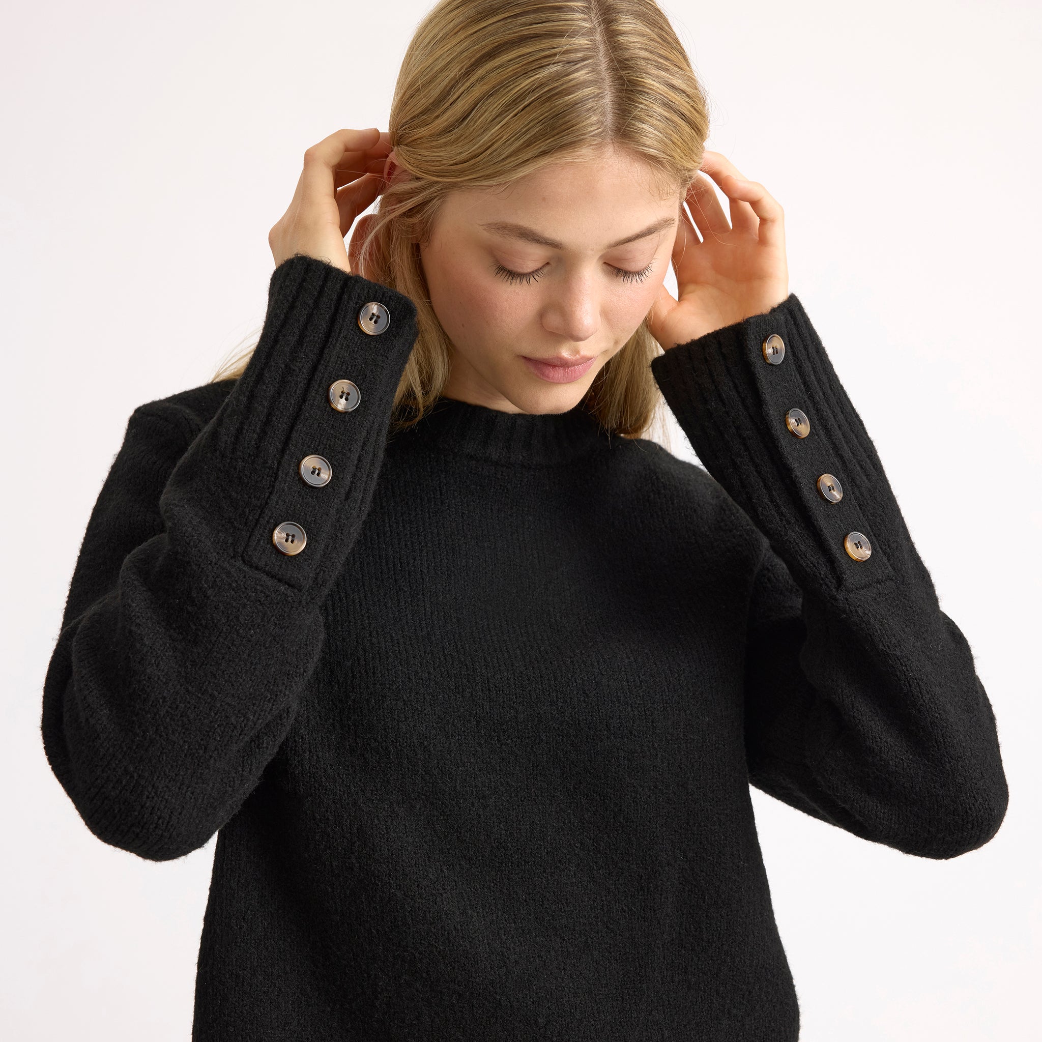 Button Detail Jumper