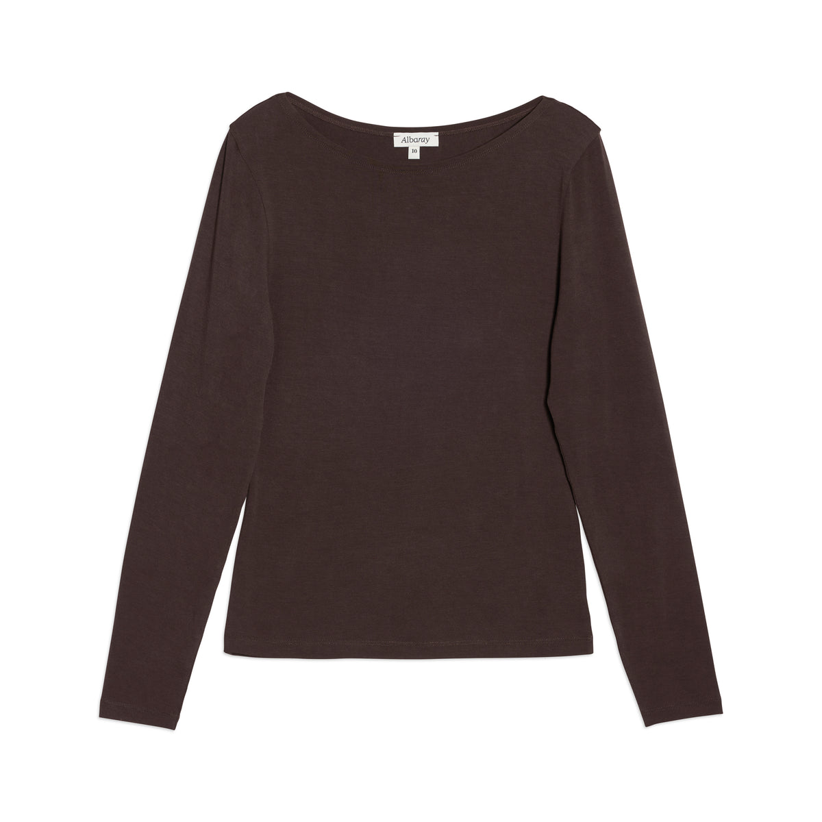 Slash Neck Shoulder Pad Top