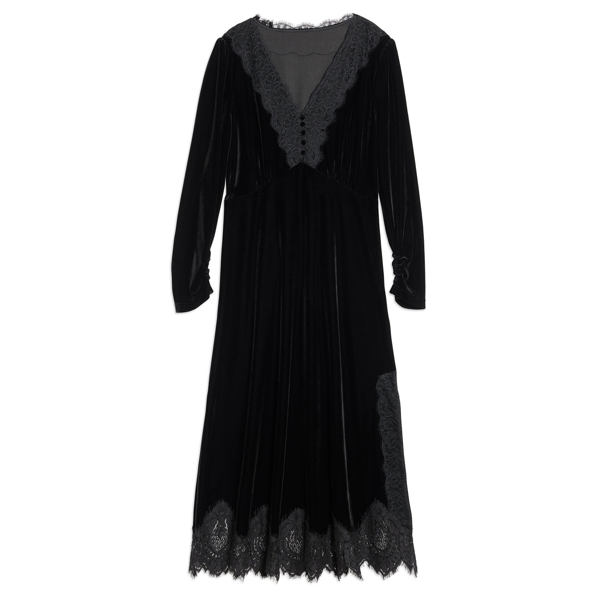 Velvet & Lace Dress