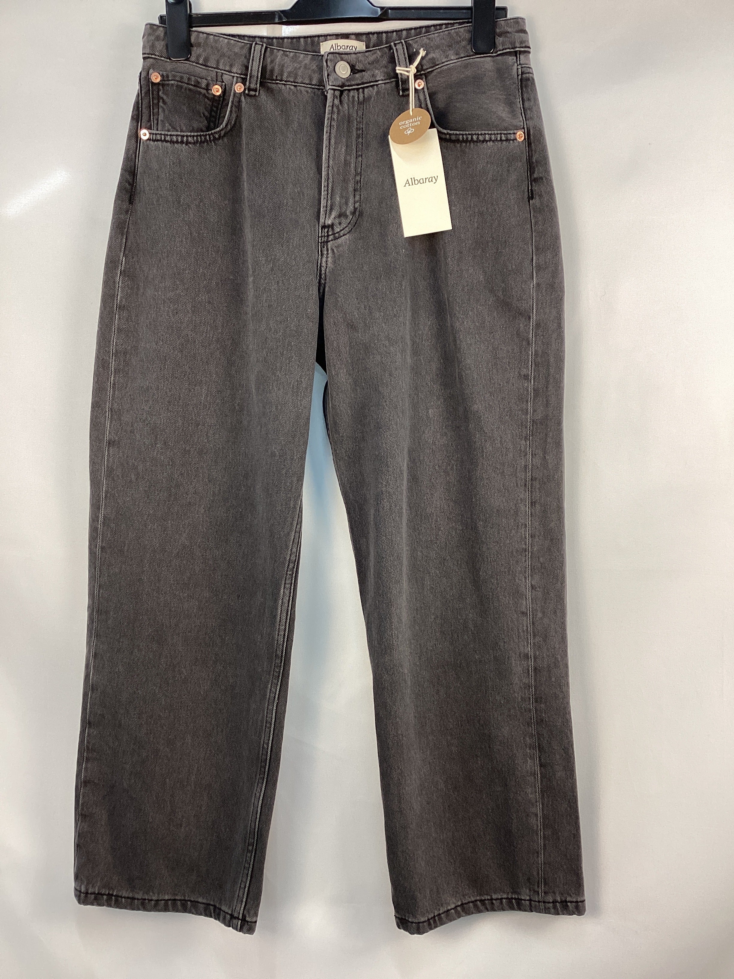 Re-Loved Black Relaxed Jean - Size 14