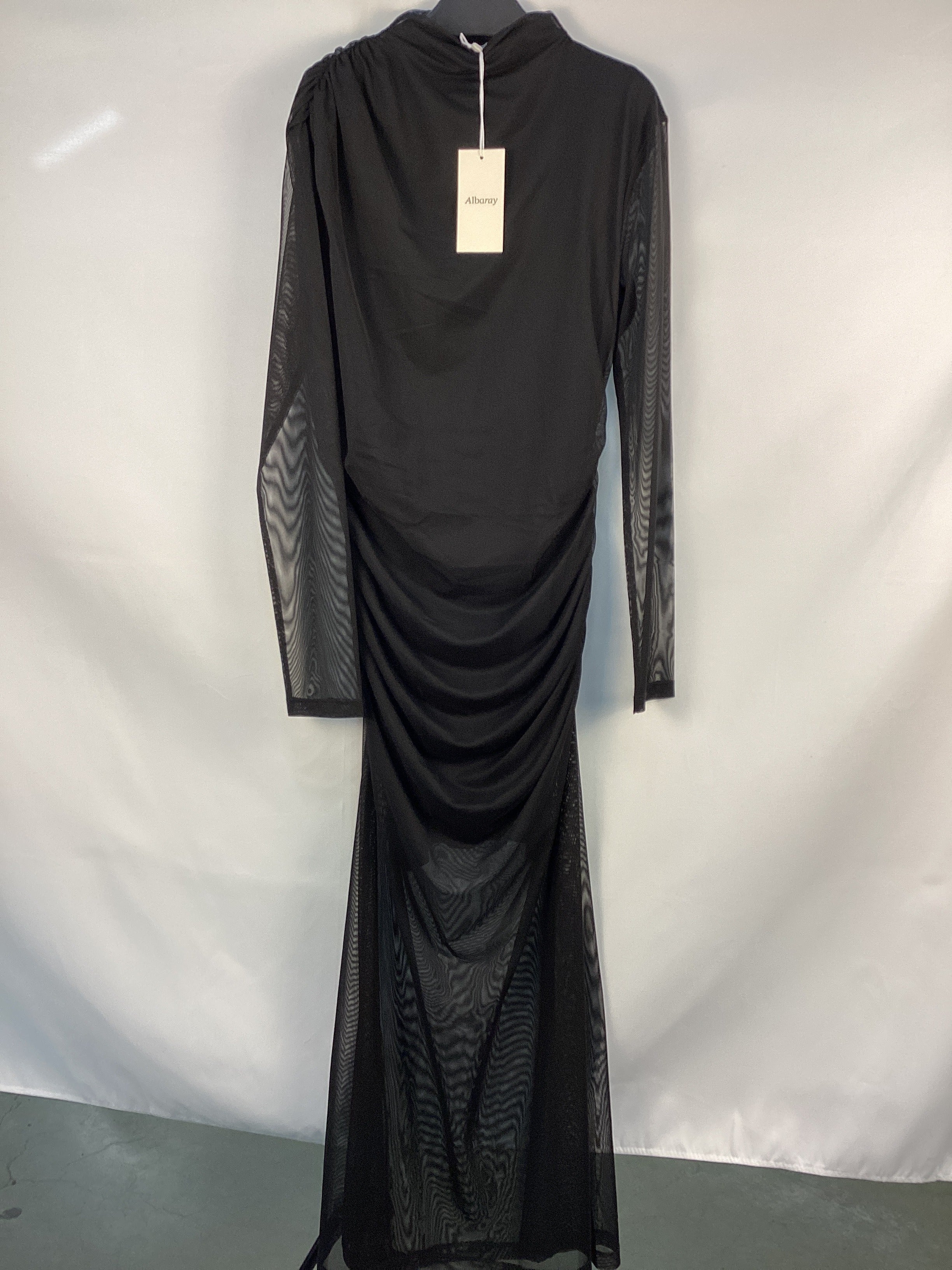 Re-Loved Mesh Maxi Dress - Size 14