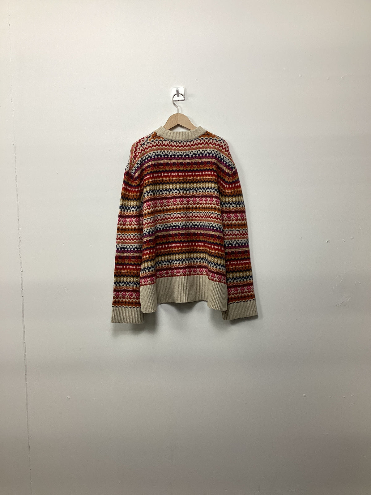 Re-Loved Fair Isle Jumper - Size 10