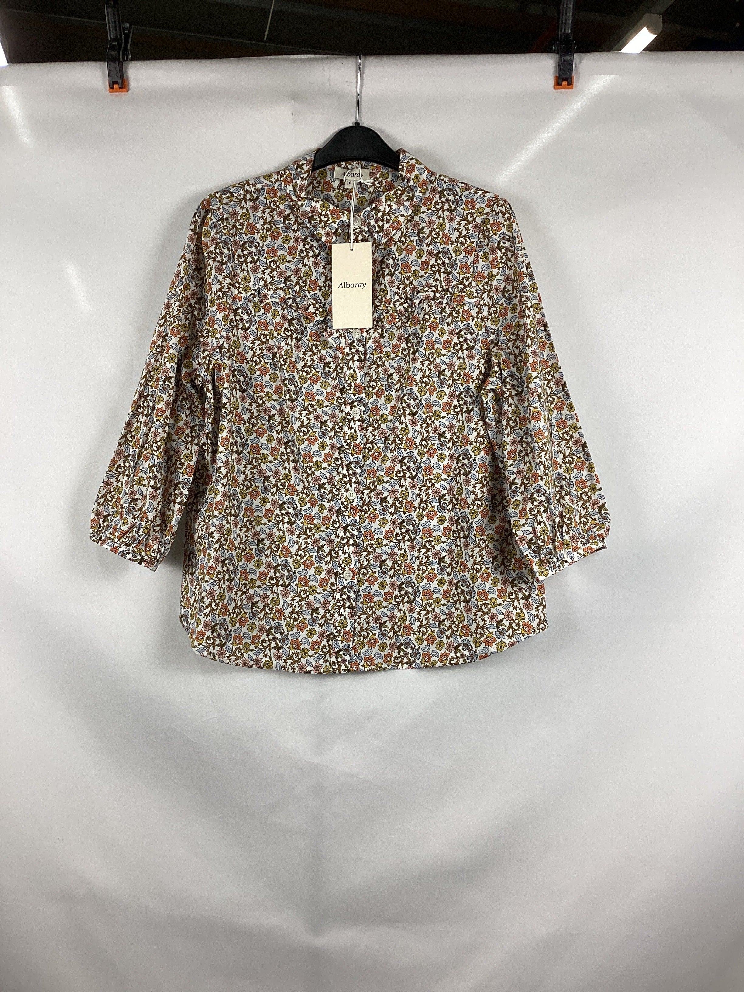 Re-Loved Marnie Floral Western Blouse - Size 10