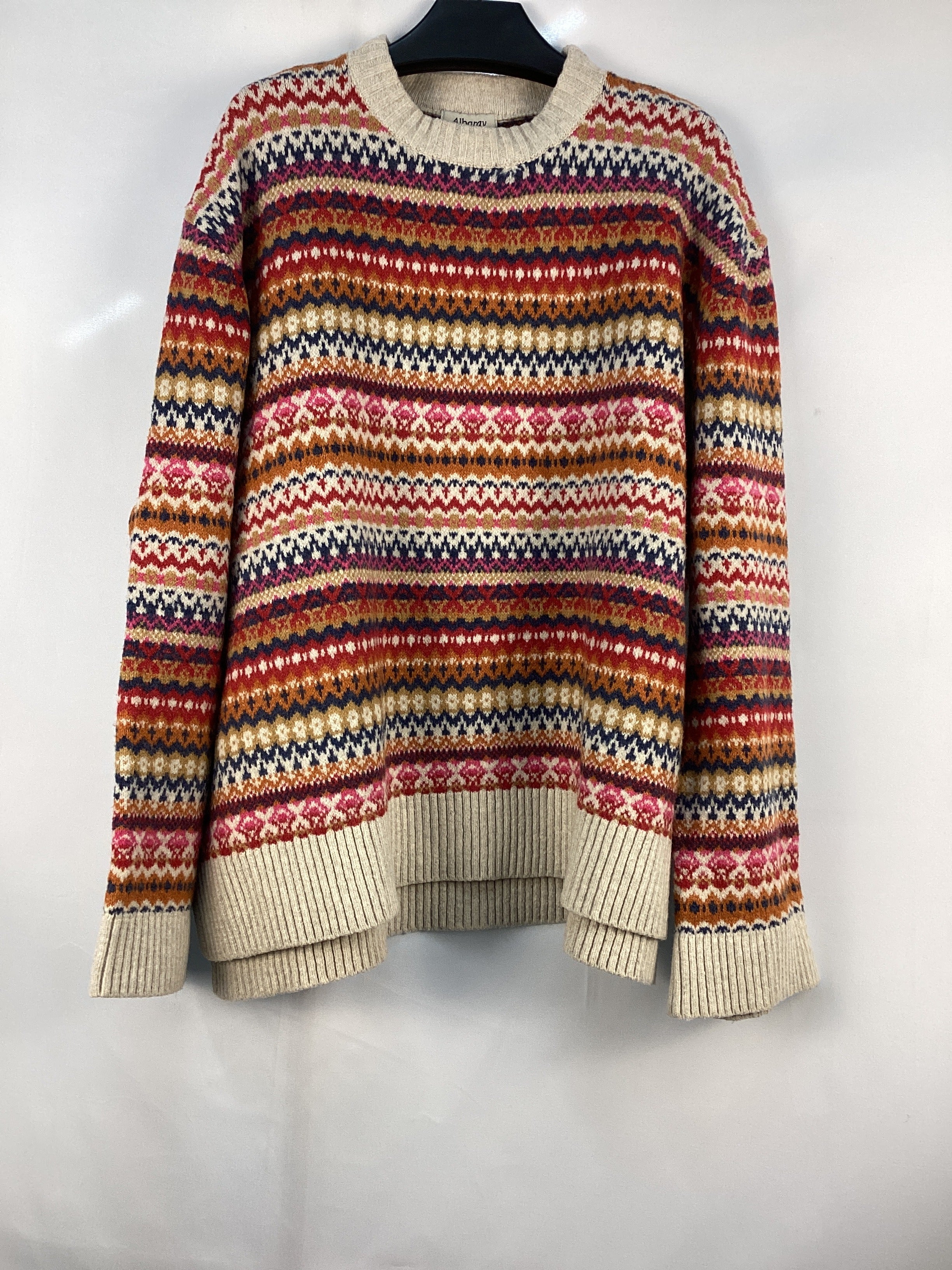 Re-Loved Fair Isle Jumper - Size 16