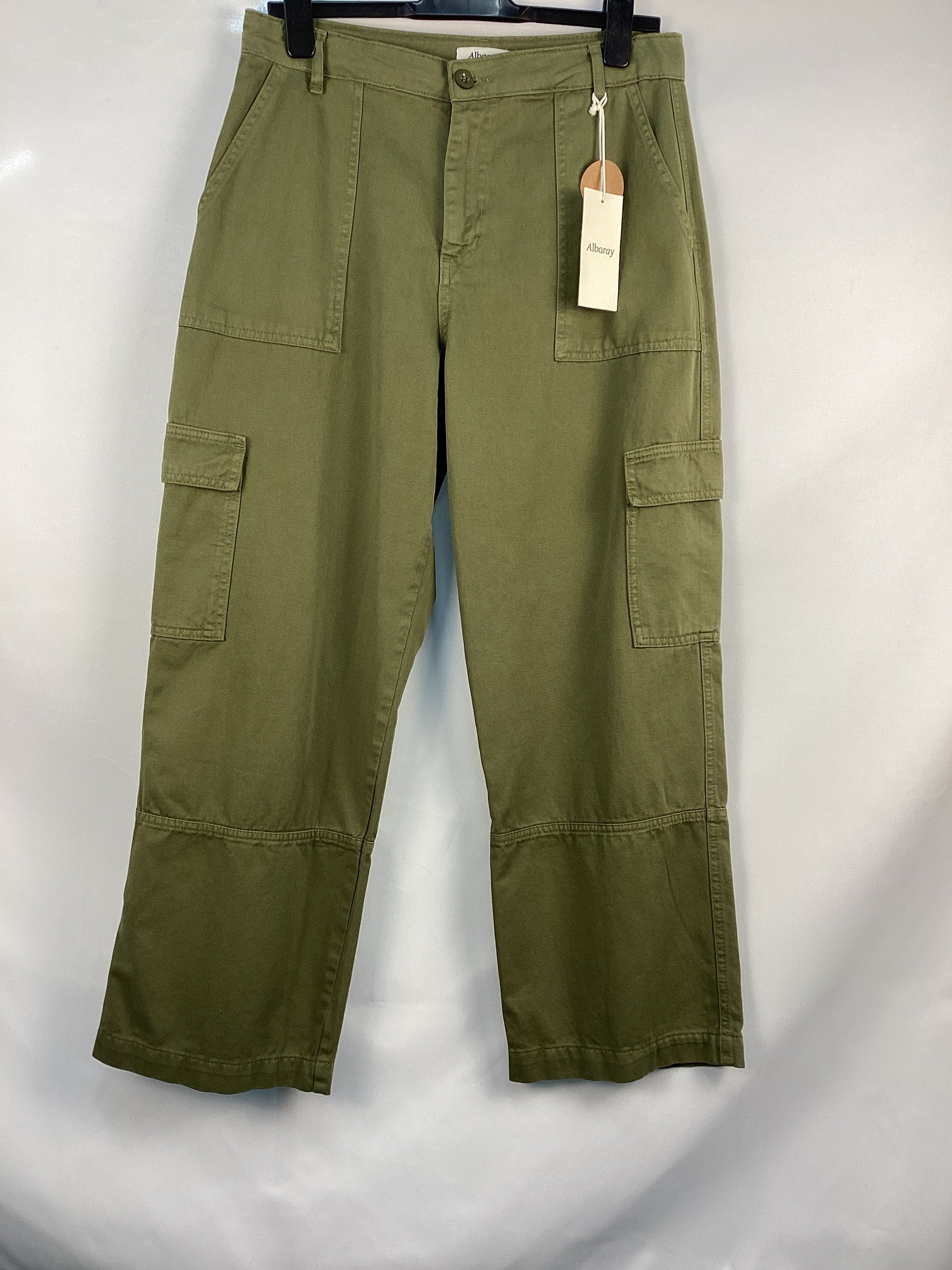 Re-Loved Utility Pocket Cargo Trousers - Size 12