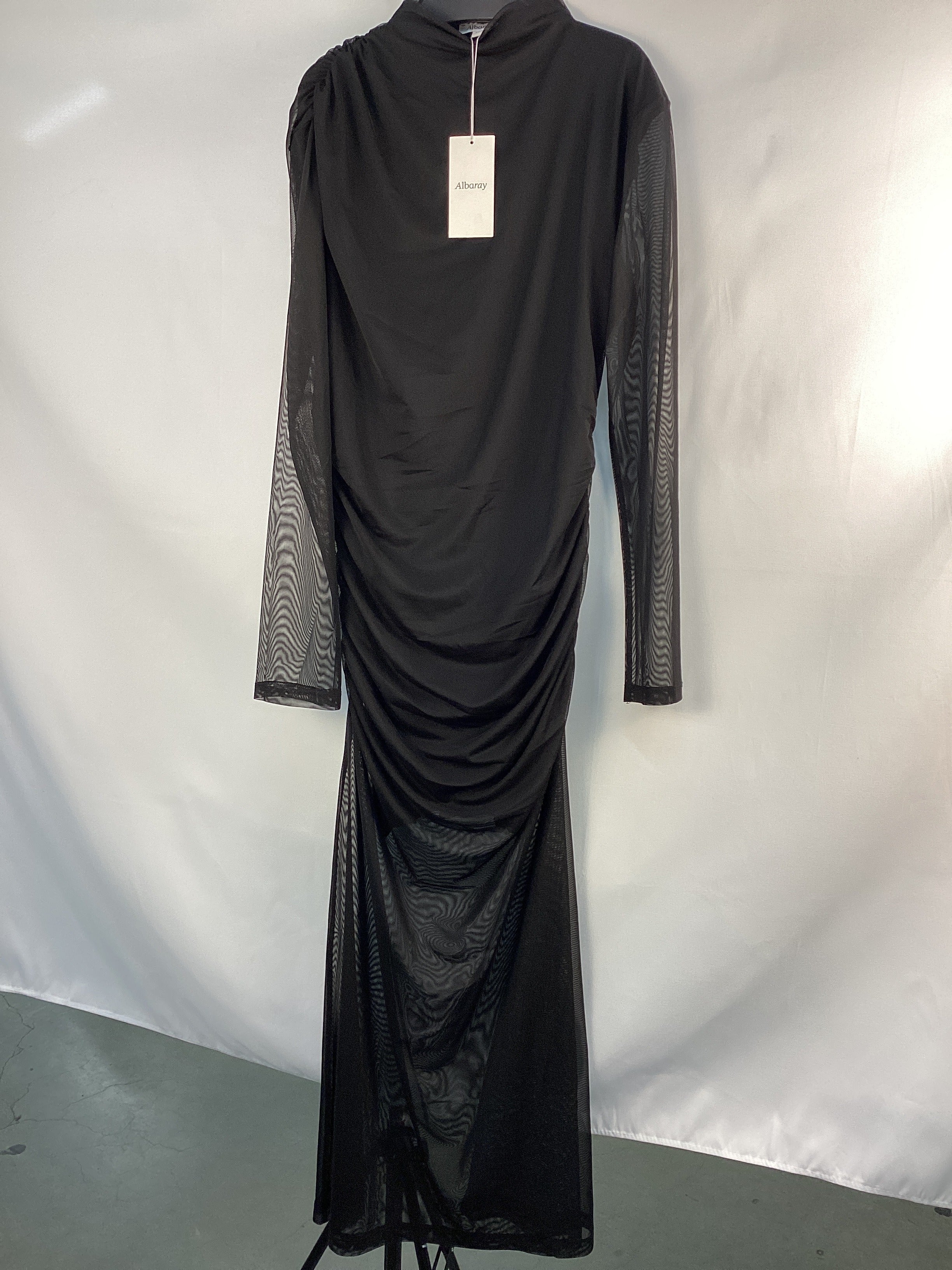 Re-Loved Mesh Maxi Dress - Size 16