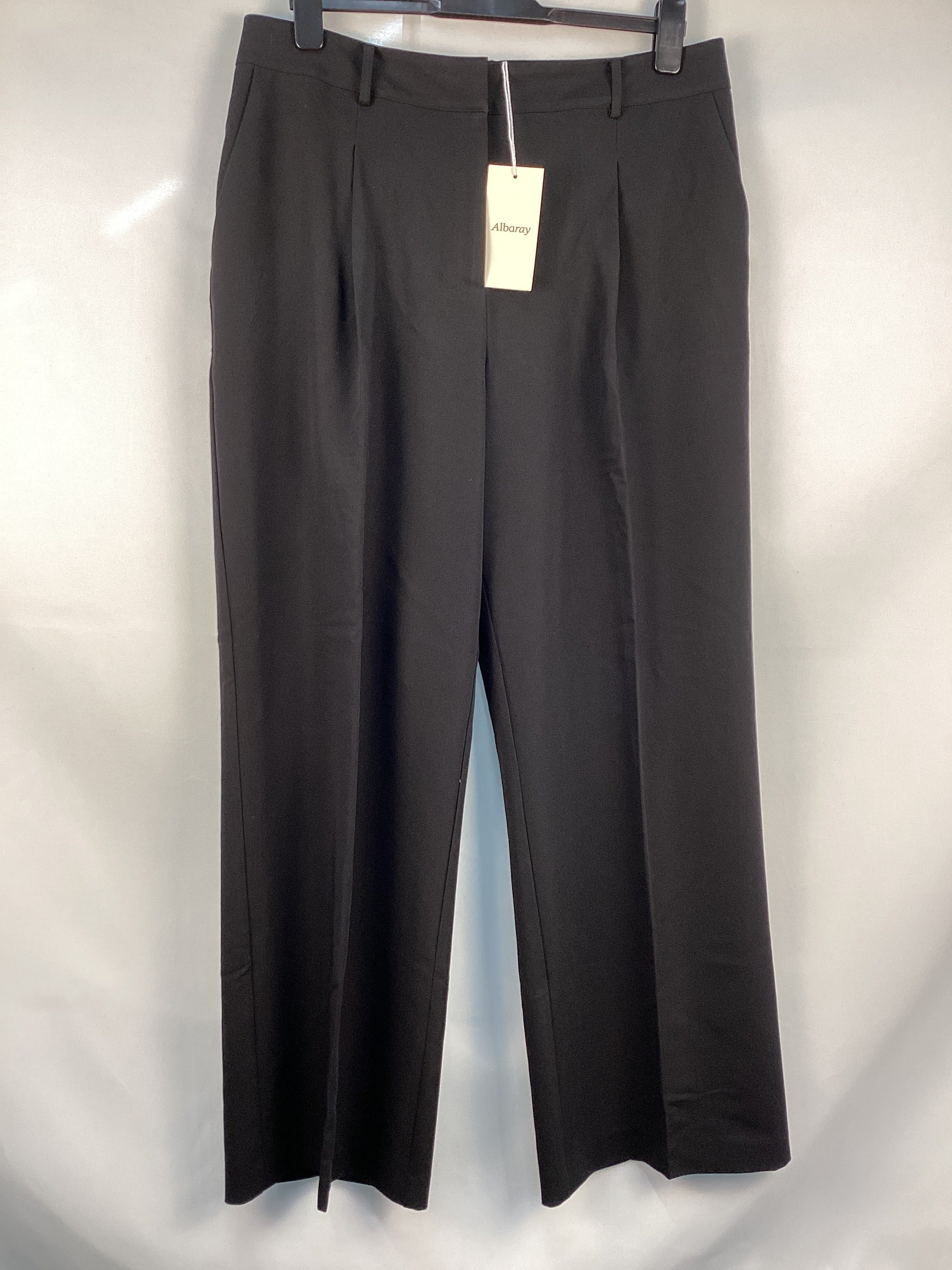 Re-Loved Pleat Front Trousers - Size 16