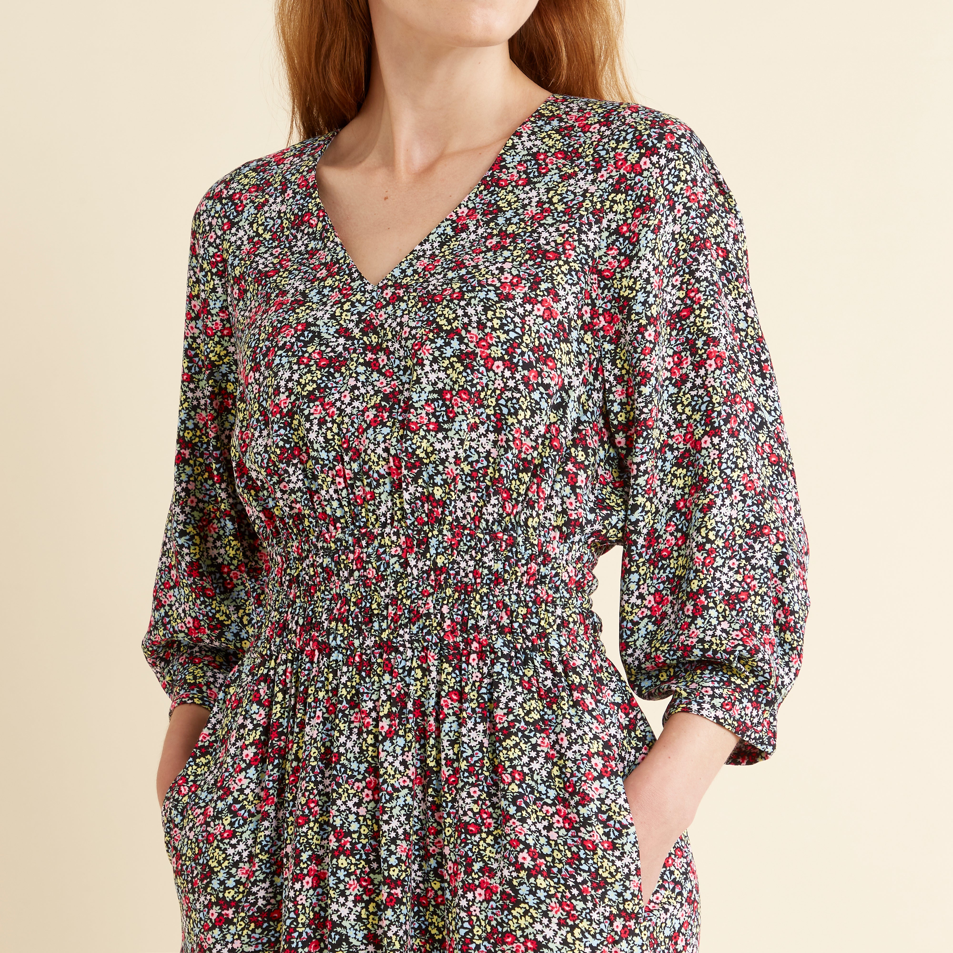 Hetty Floral Midi Dress