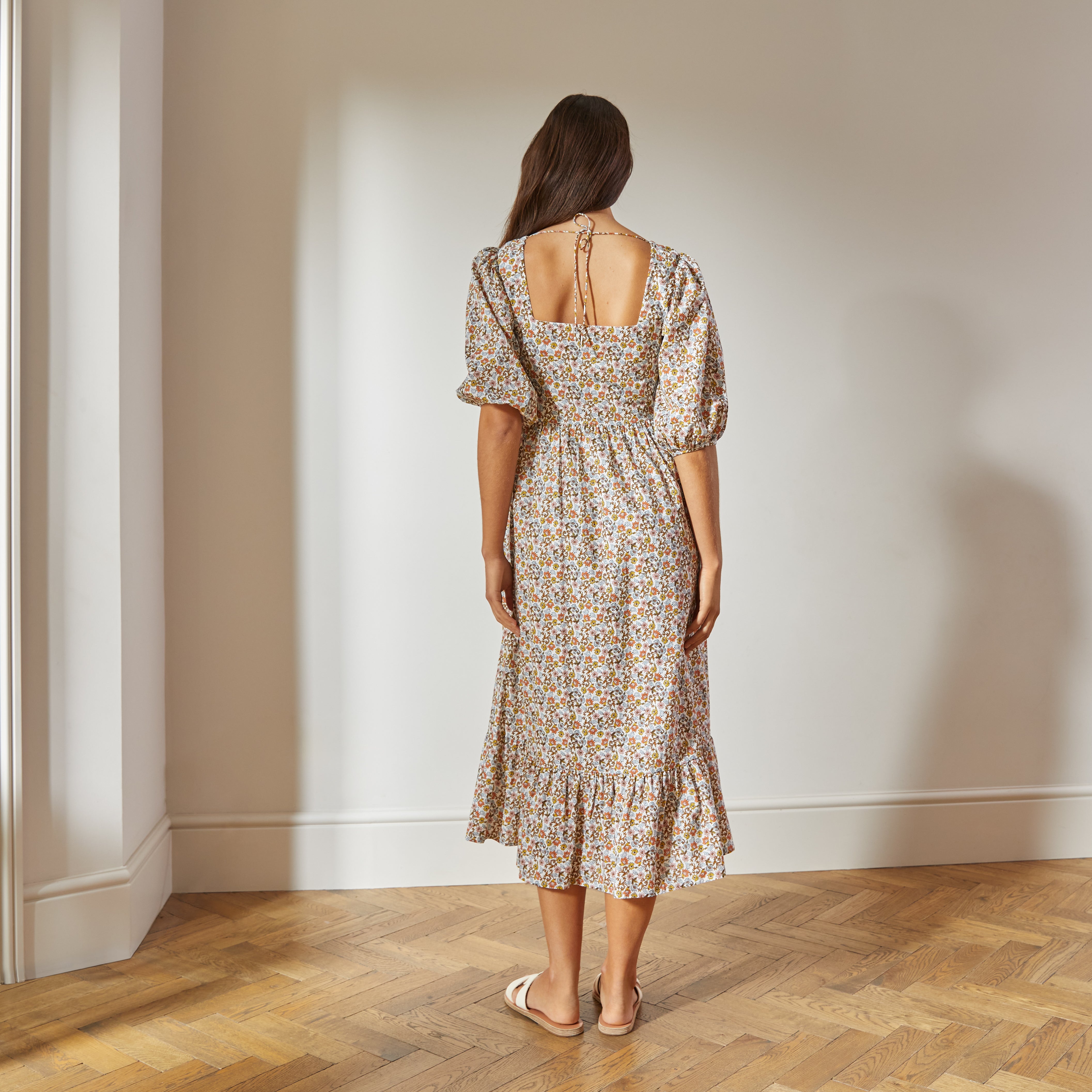 Marnie Floral Midi Dress