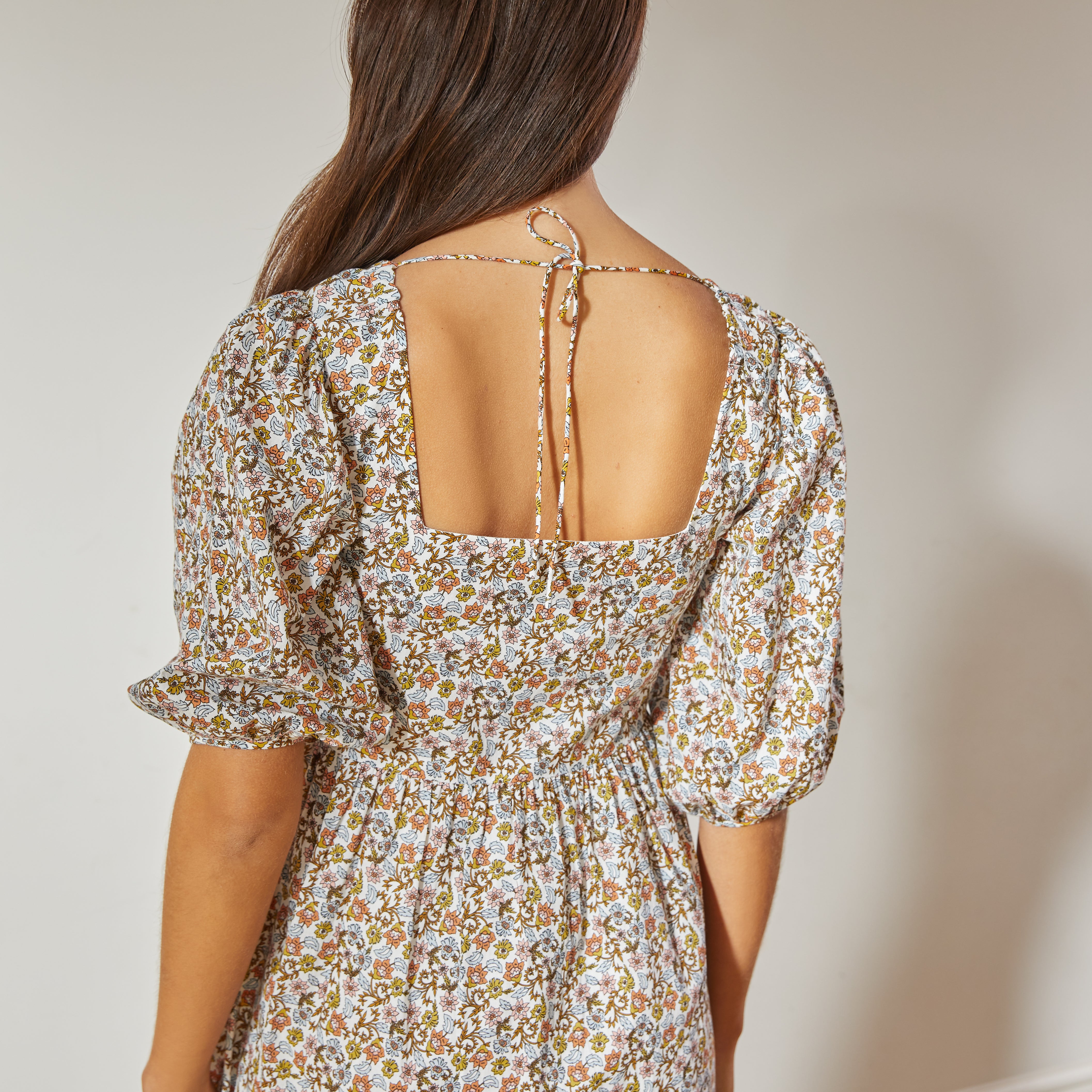 Marnie Floral Midi Dress