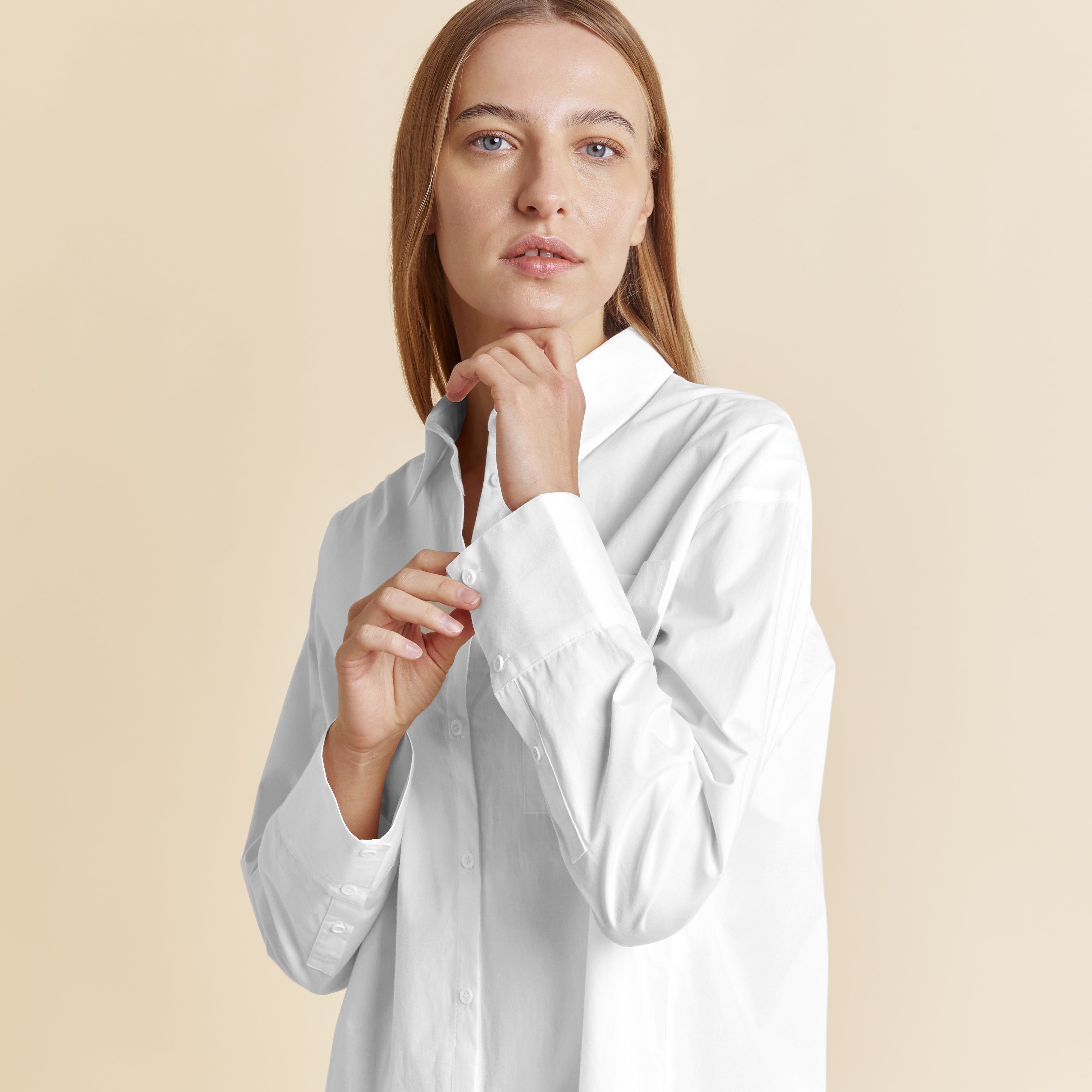 White Organic Cotton Shirt