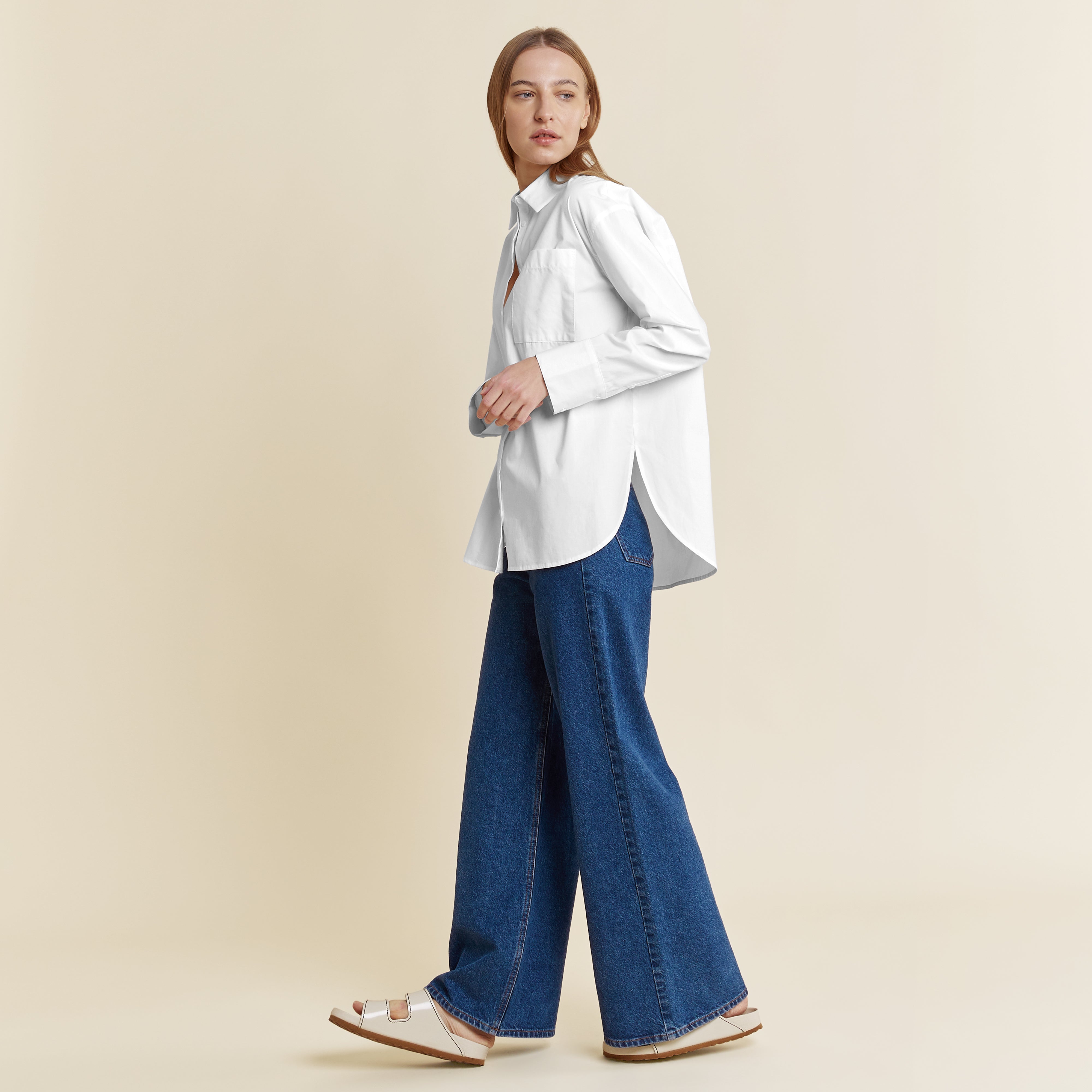 White Organic Cotton Shirt