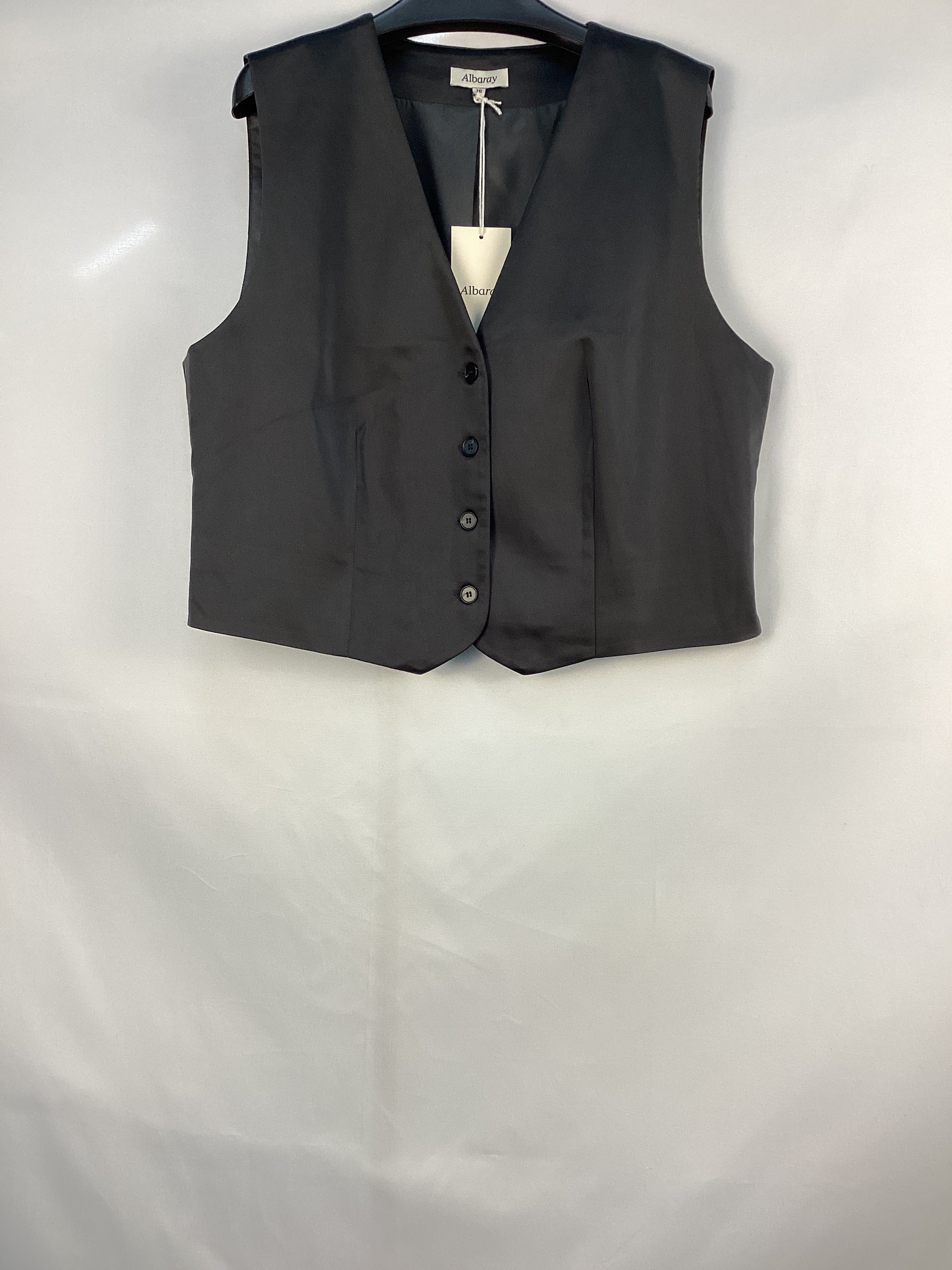 Re-Loved  Satin Waistcoat - Size 16