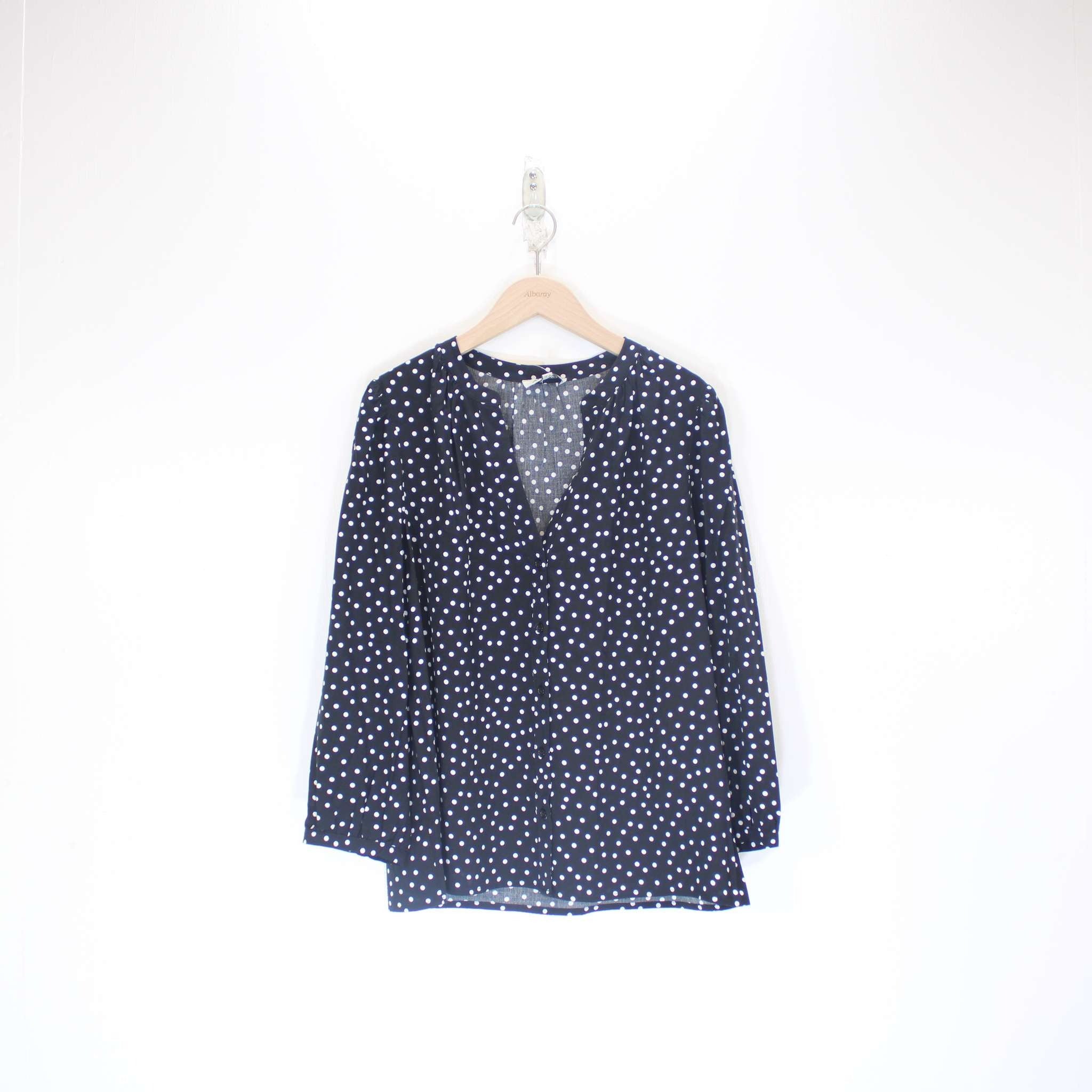 Re-Loved  Black  Blouse  Size 10
