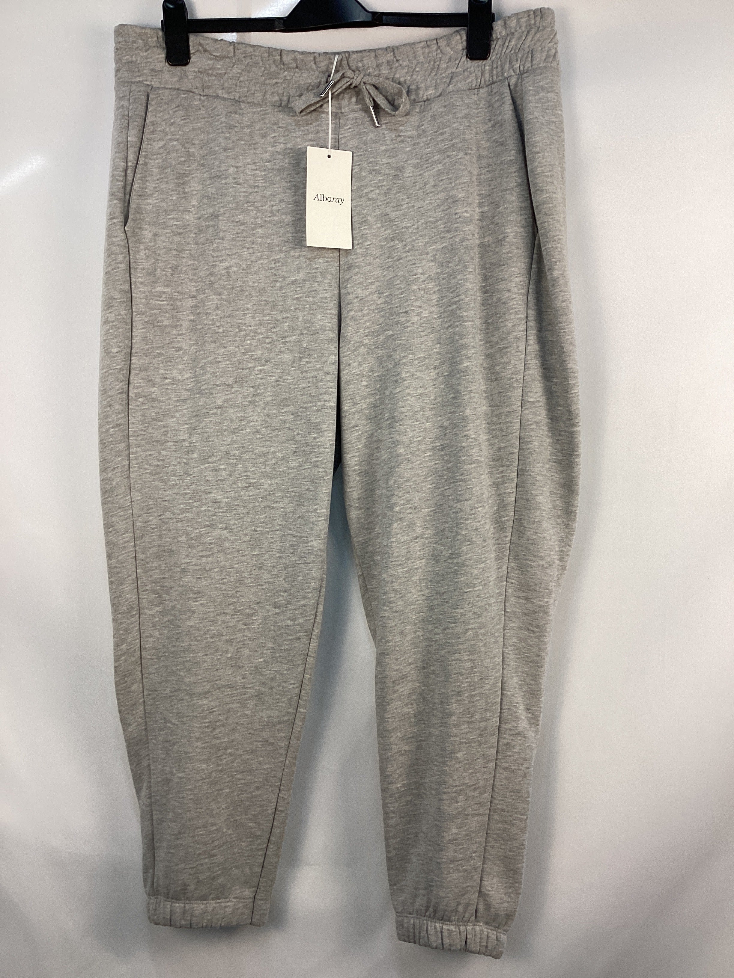 Re-Loved  Grey Marl Jogger - Size 18
