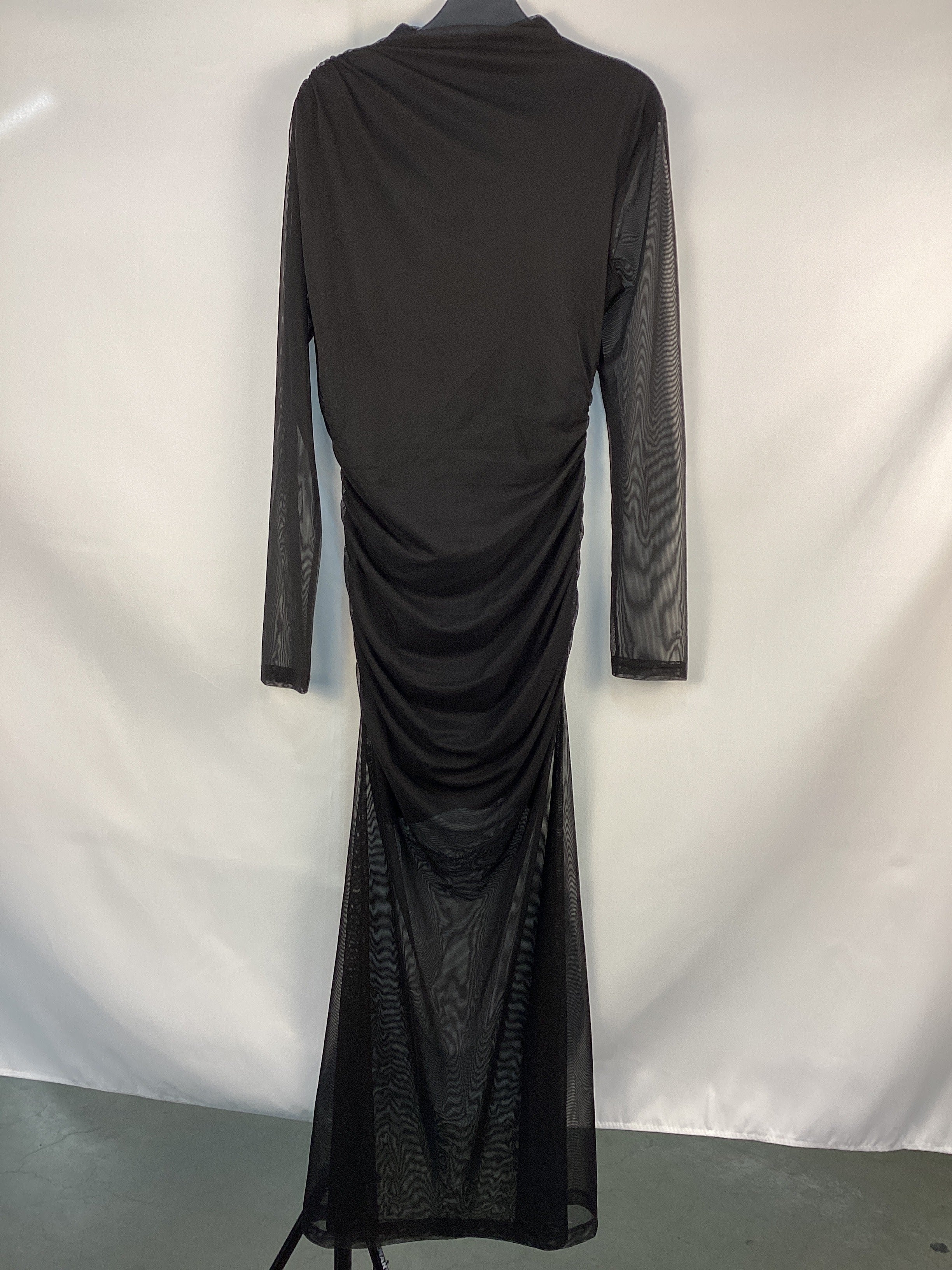 Re-Loved  Mesh Maxi Dress - Size 12