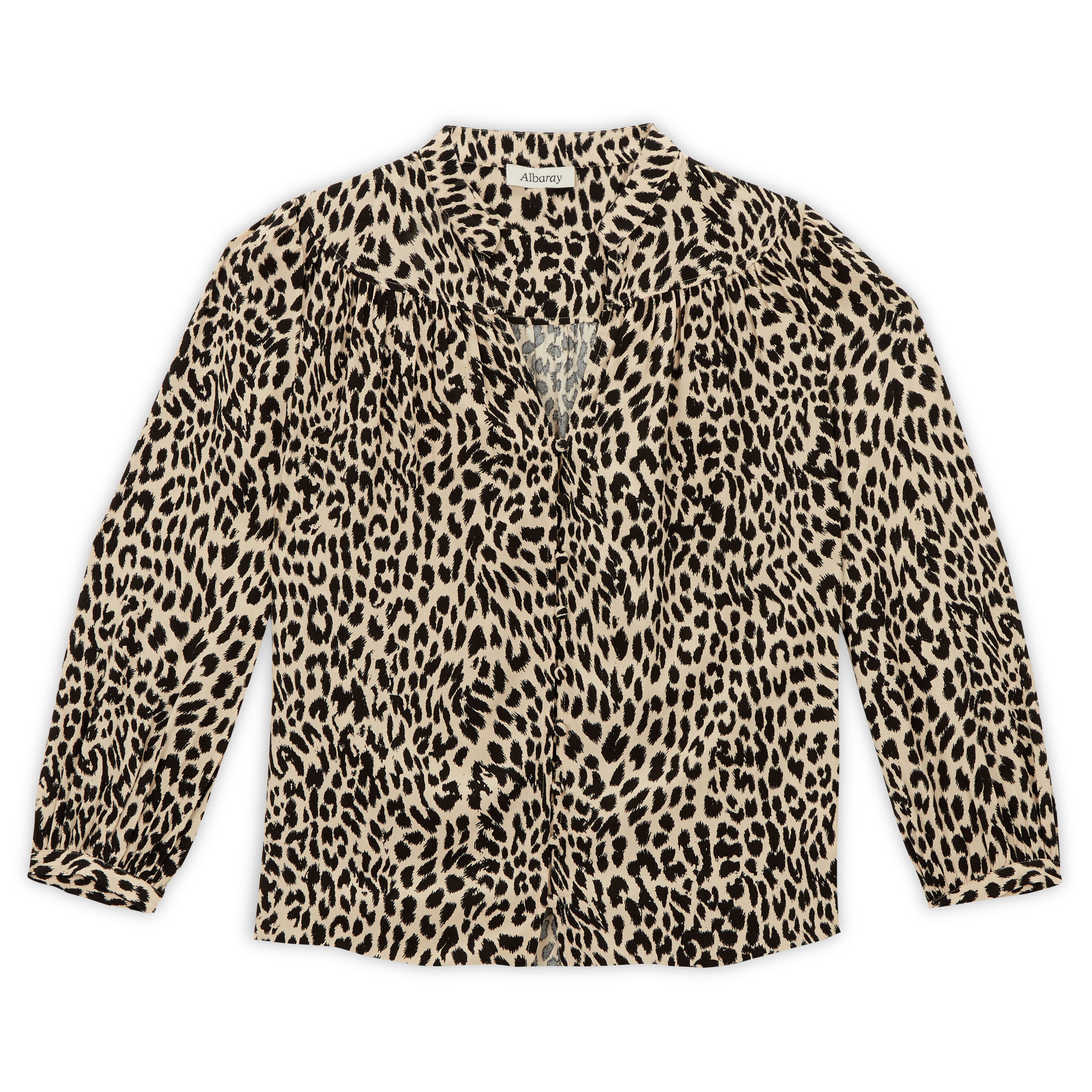 Re-Loved Animal Blouse Print Size 10