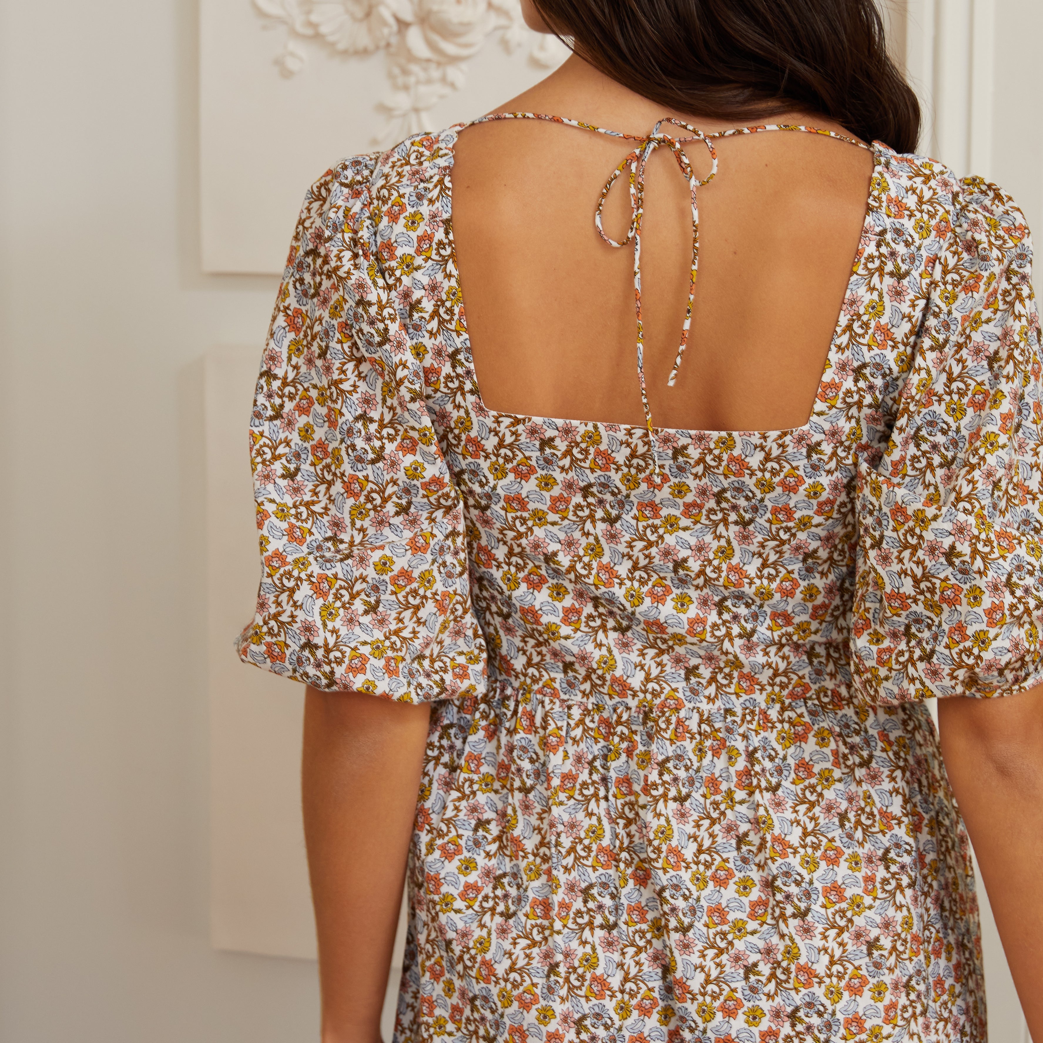 Re-Loved Marnie Floral Midi Dress - Size 12