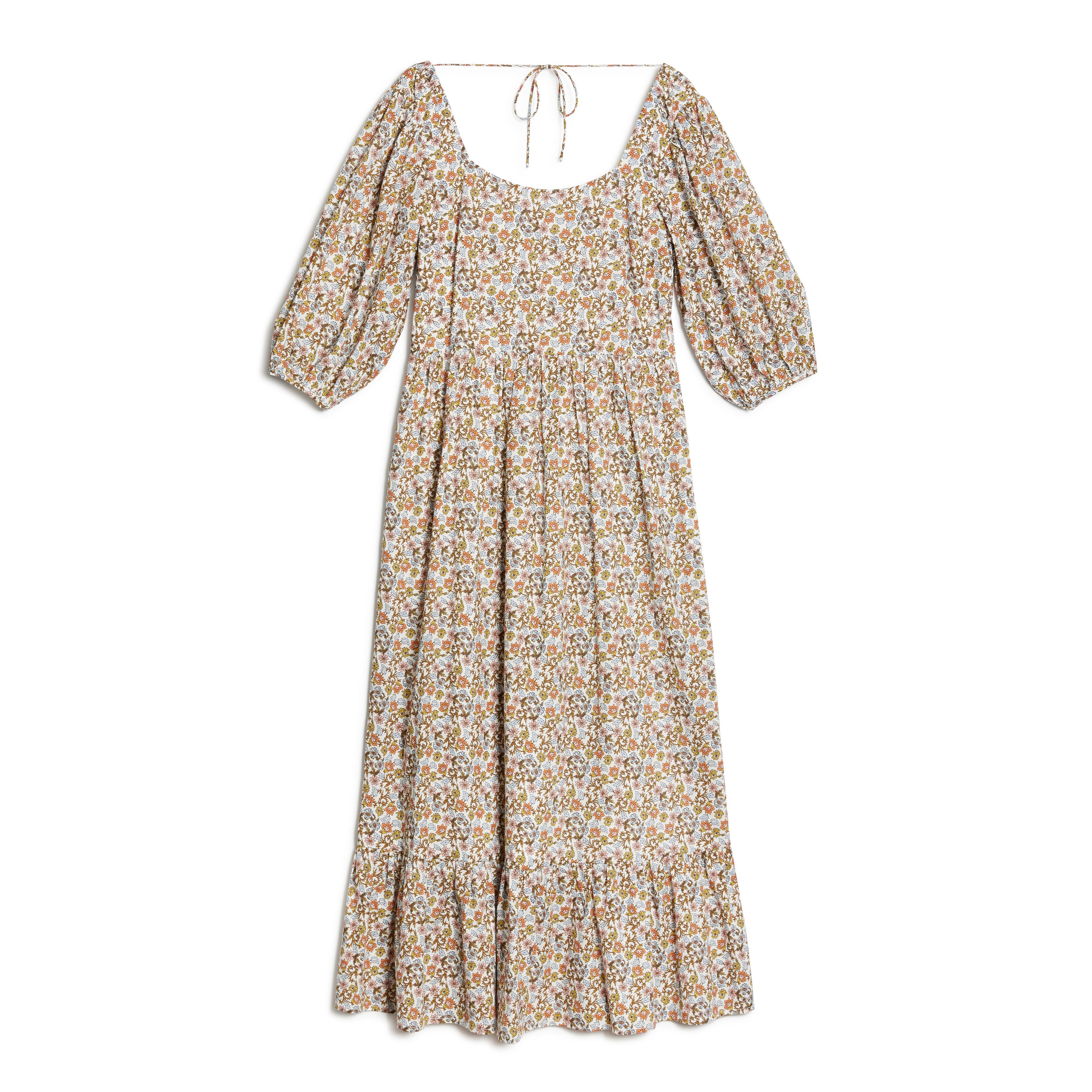 Re-Loved Marnie Floral Midi Dress - Size 12