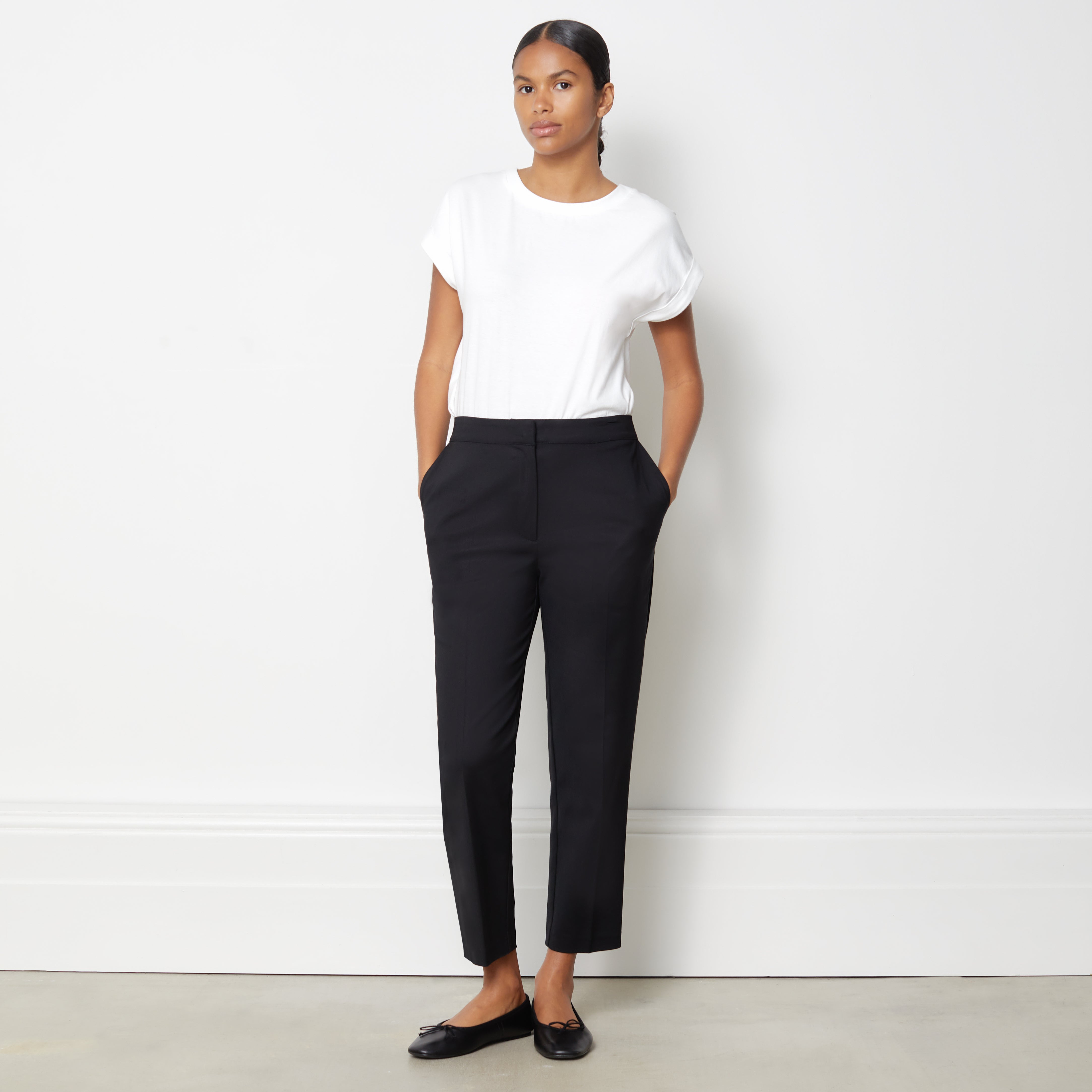 Slim Leg Tailored Trousers, Sustainable Womenswear