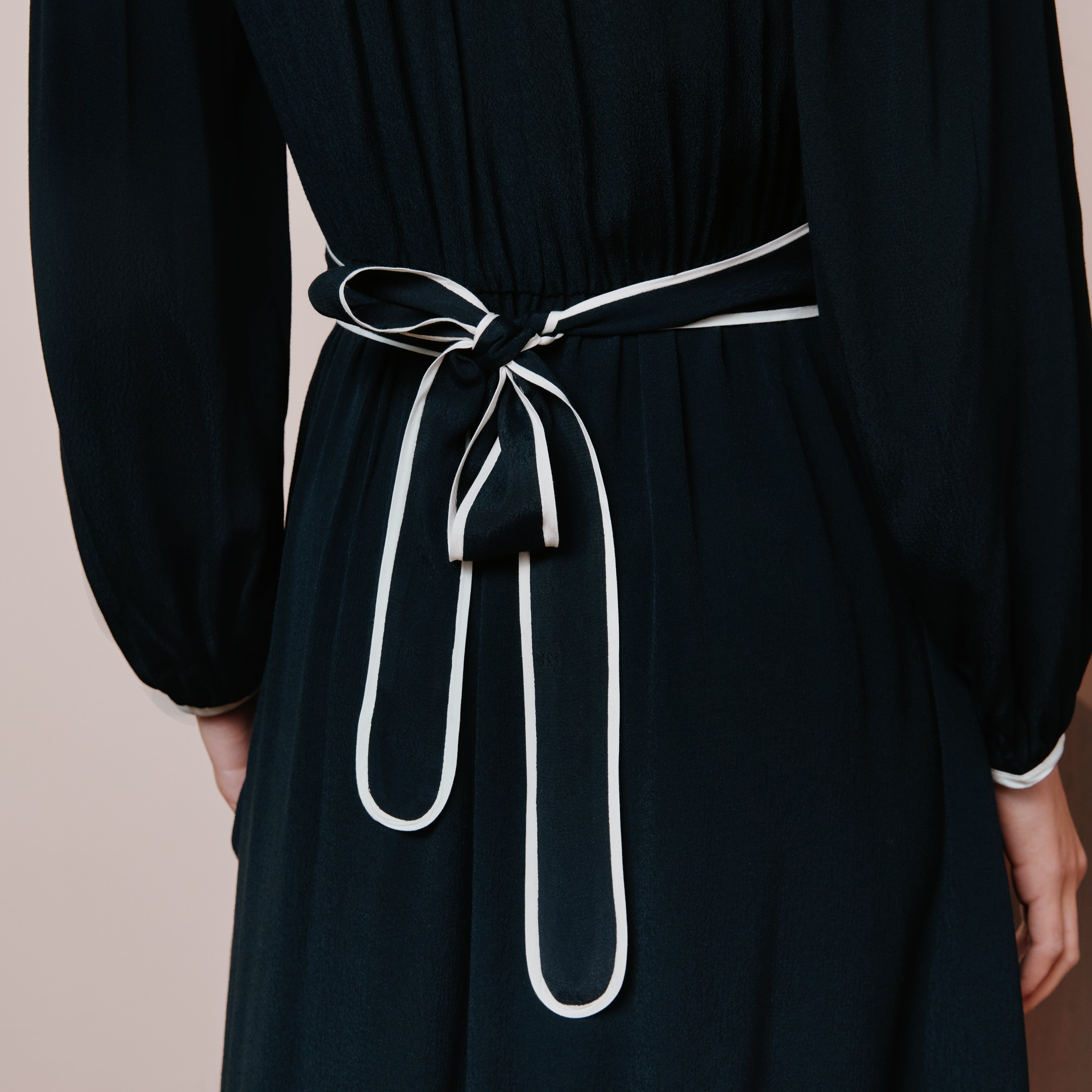 Re-Loved  Piped Detail Dress - Size 14