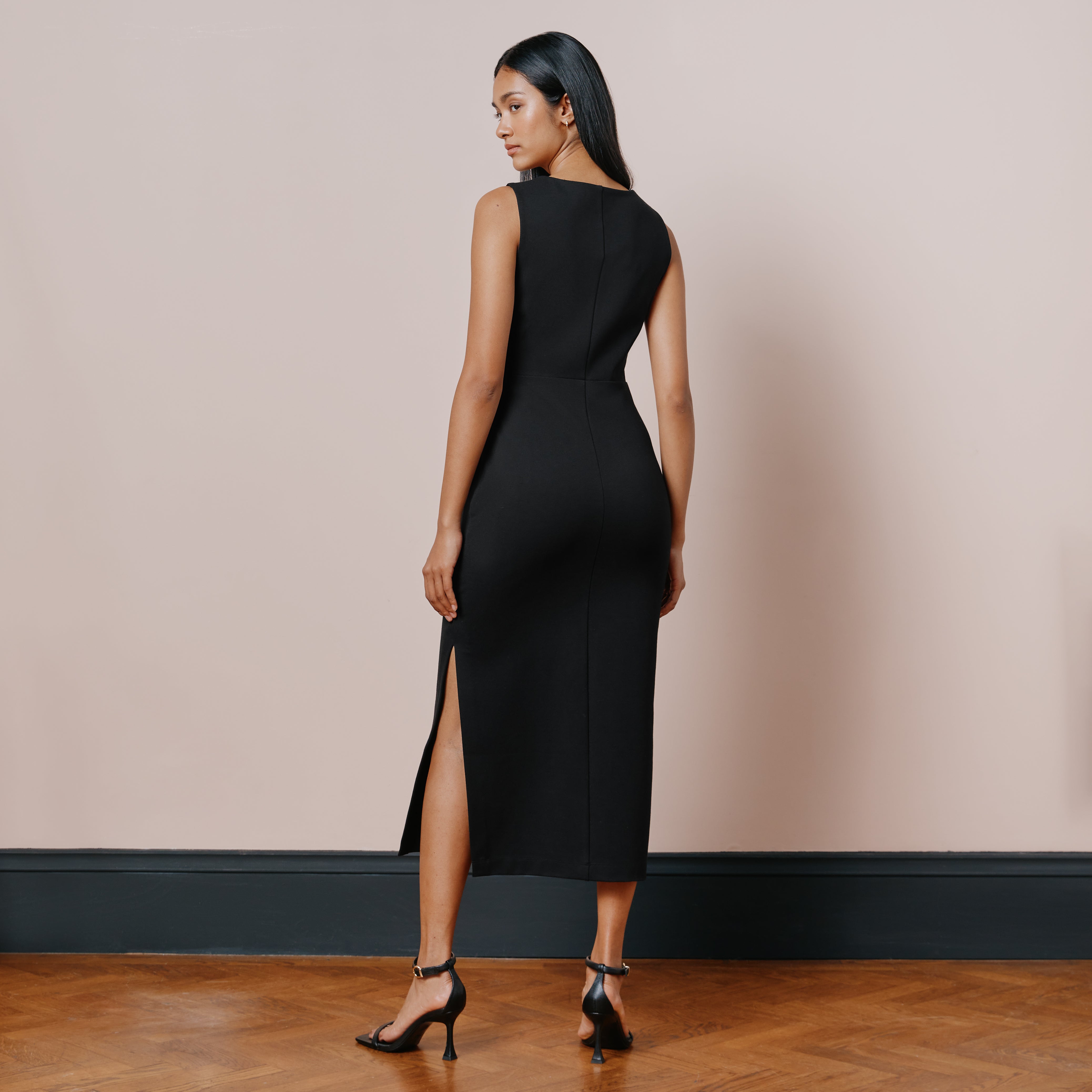 Re-Loved  Corset Midi Dress - Size 10