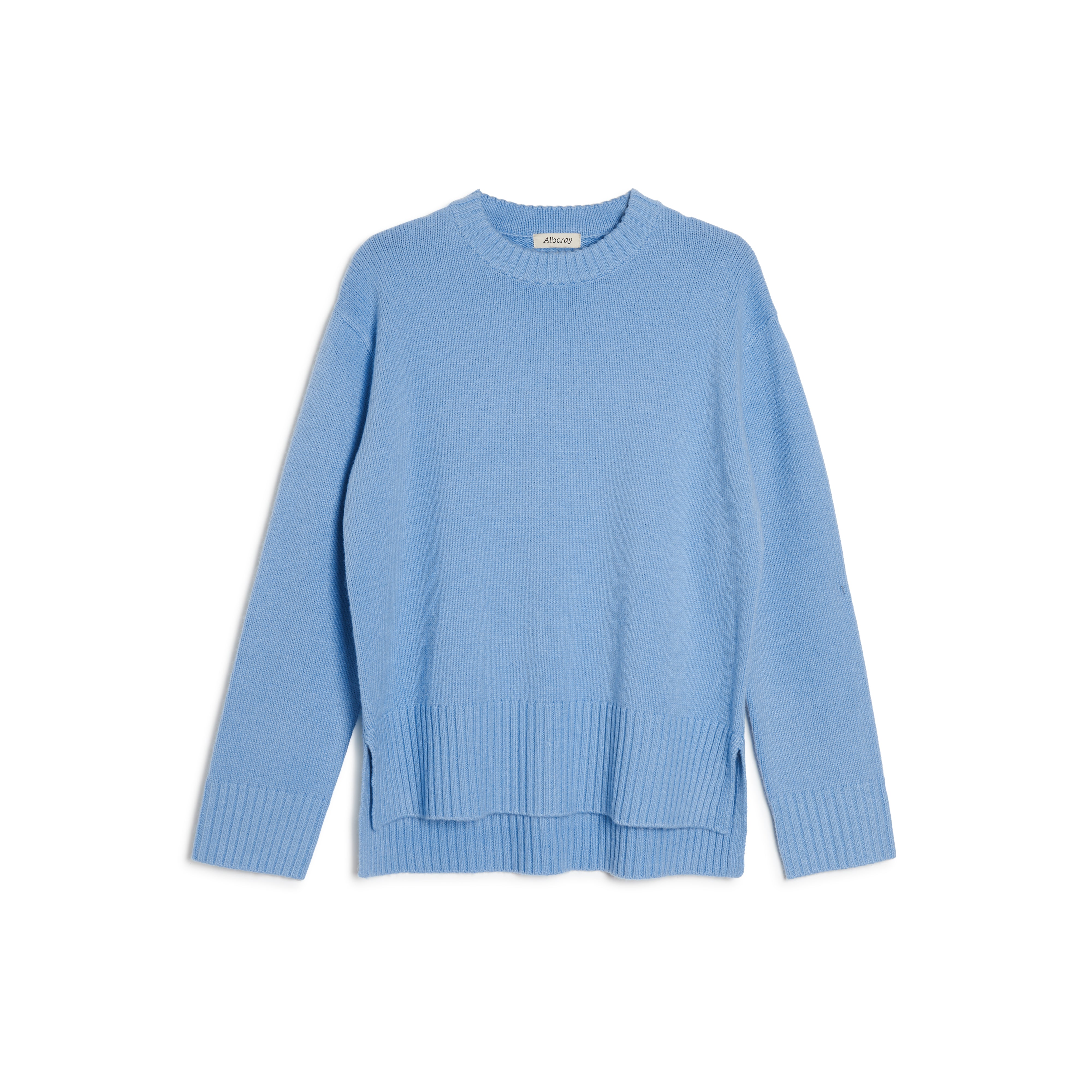 White plain jumper 2025