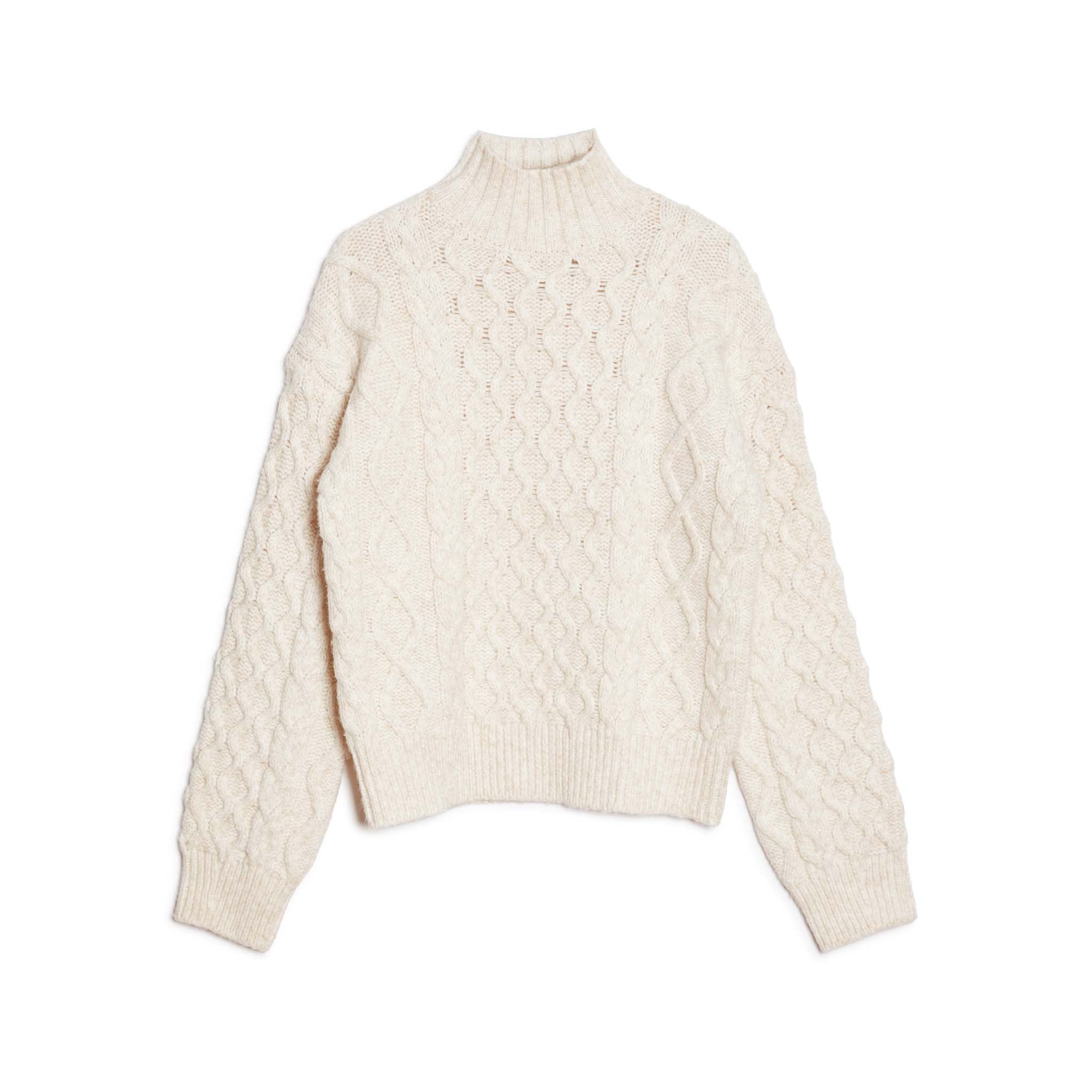 Turtleneck online cream jumper