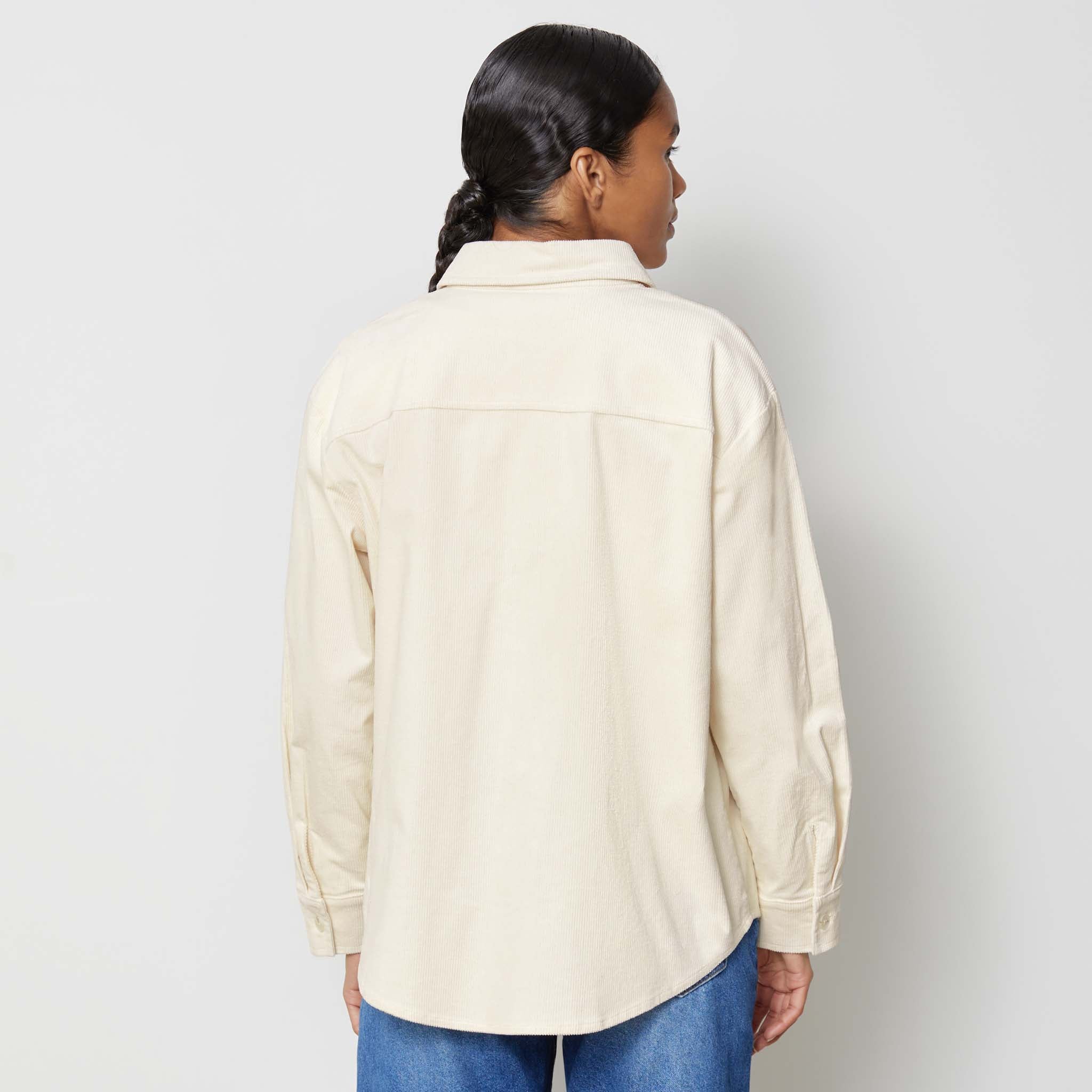 Re-Loved Cord Utility Shirt - Size 12