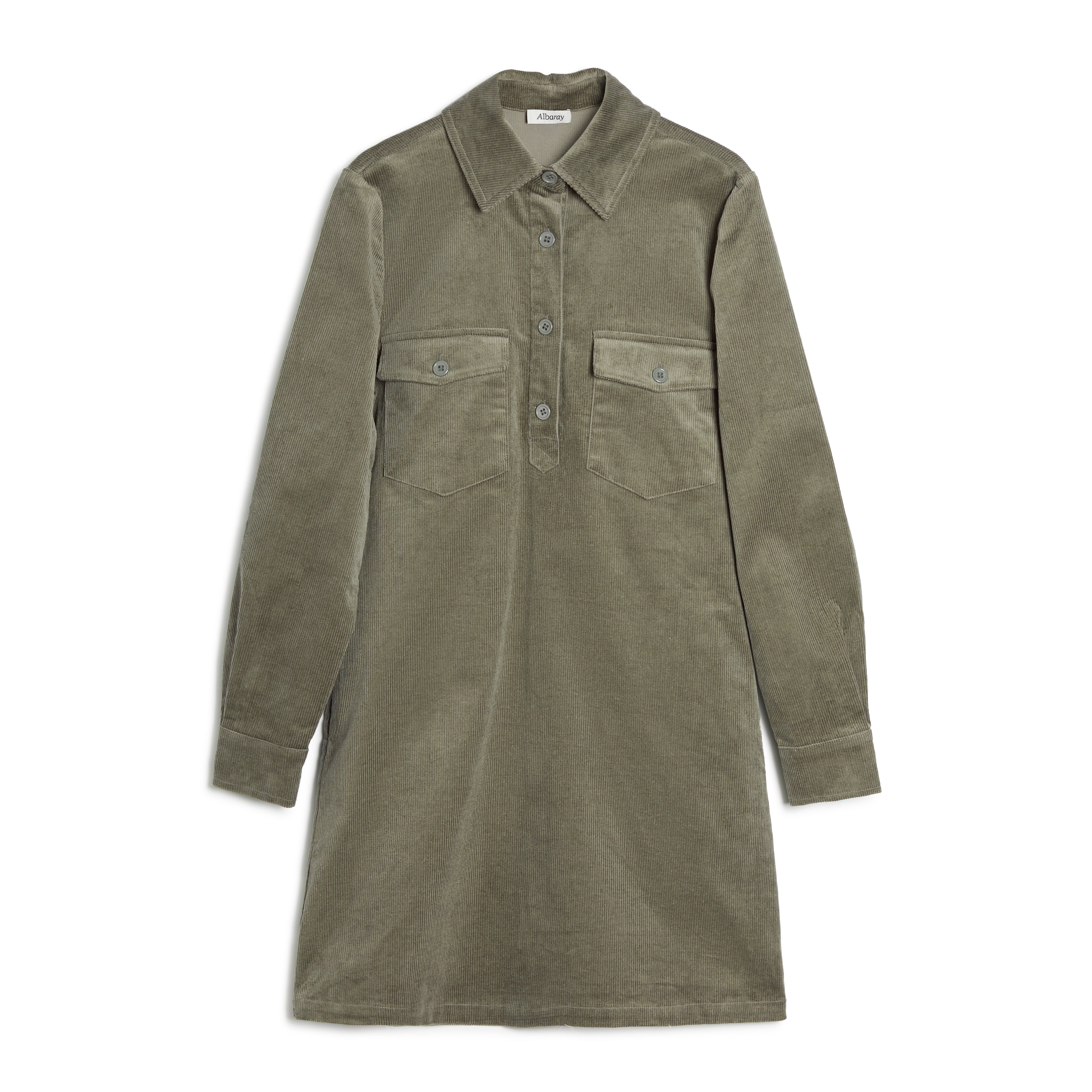 Cord Shirtdress