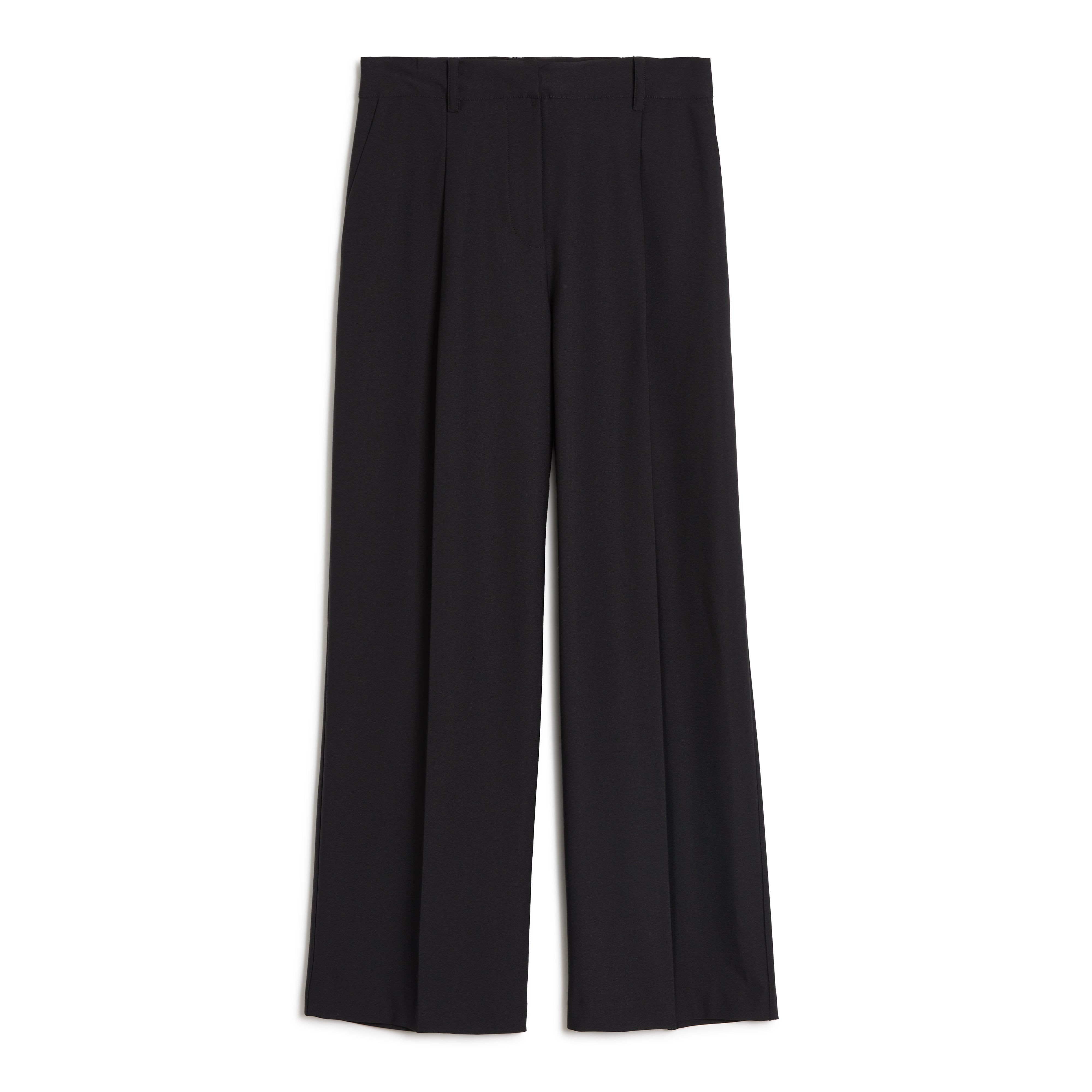 Women's front pleated trousers top