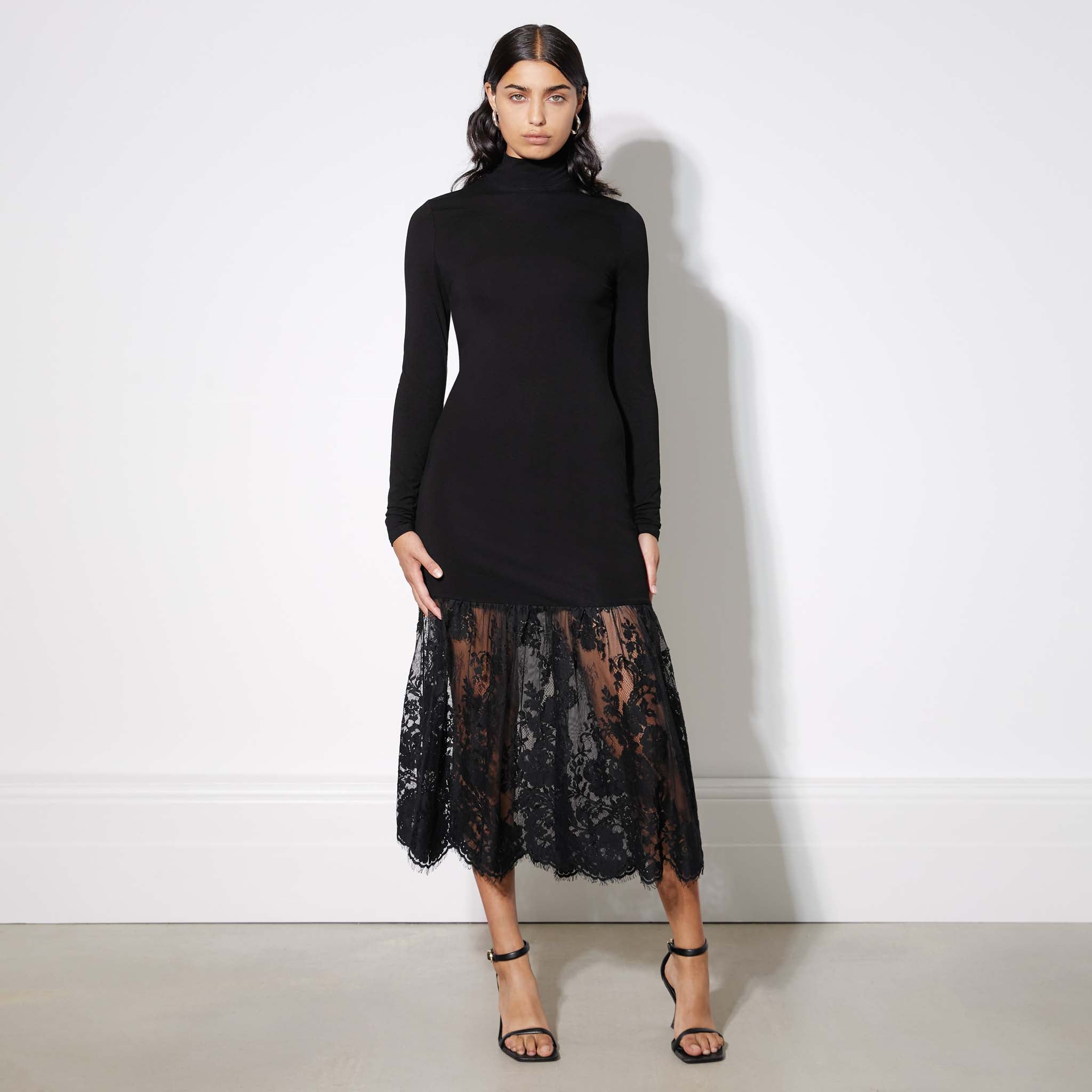 Kade lace jersey on sale maxi dress