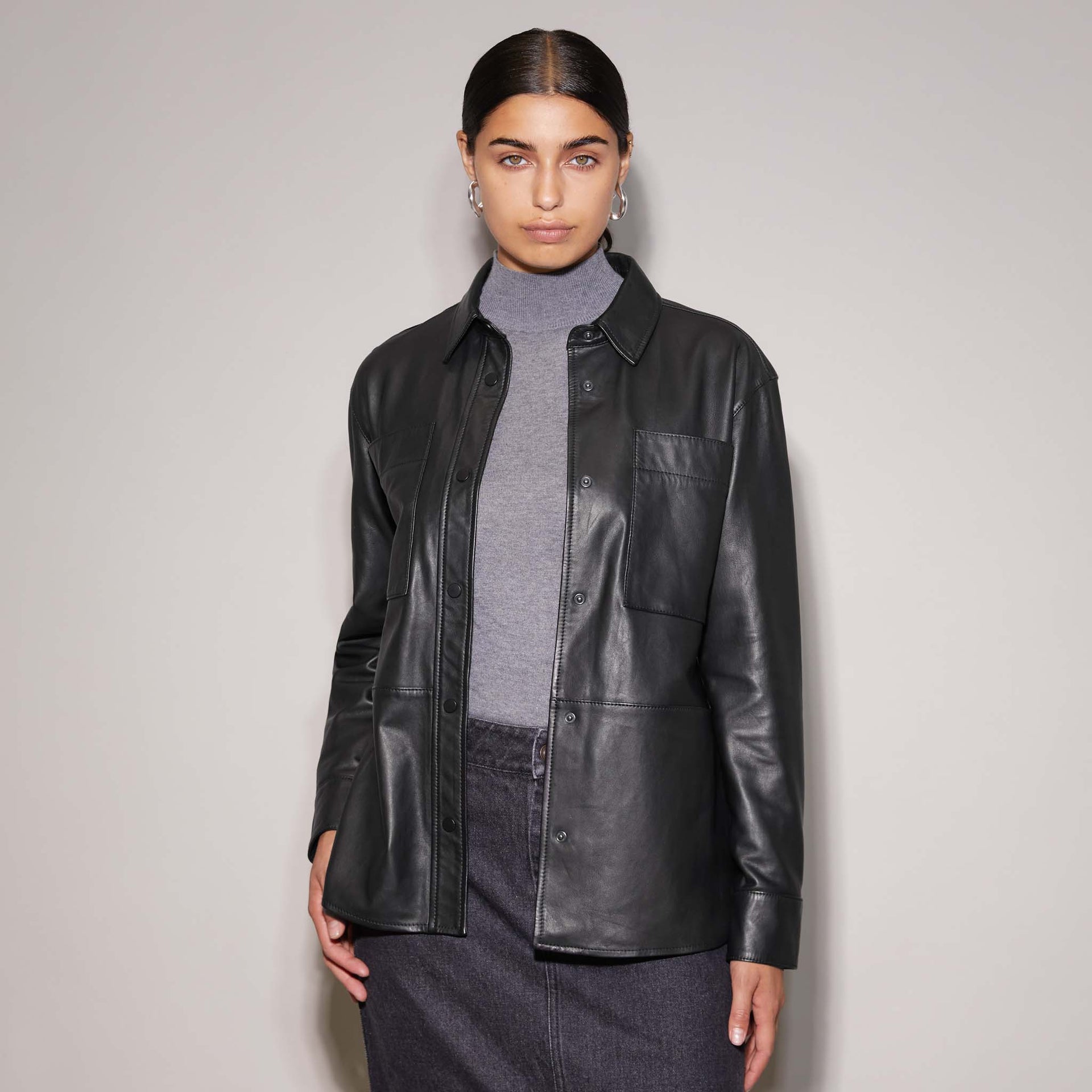 Leather Shirt