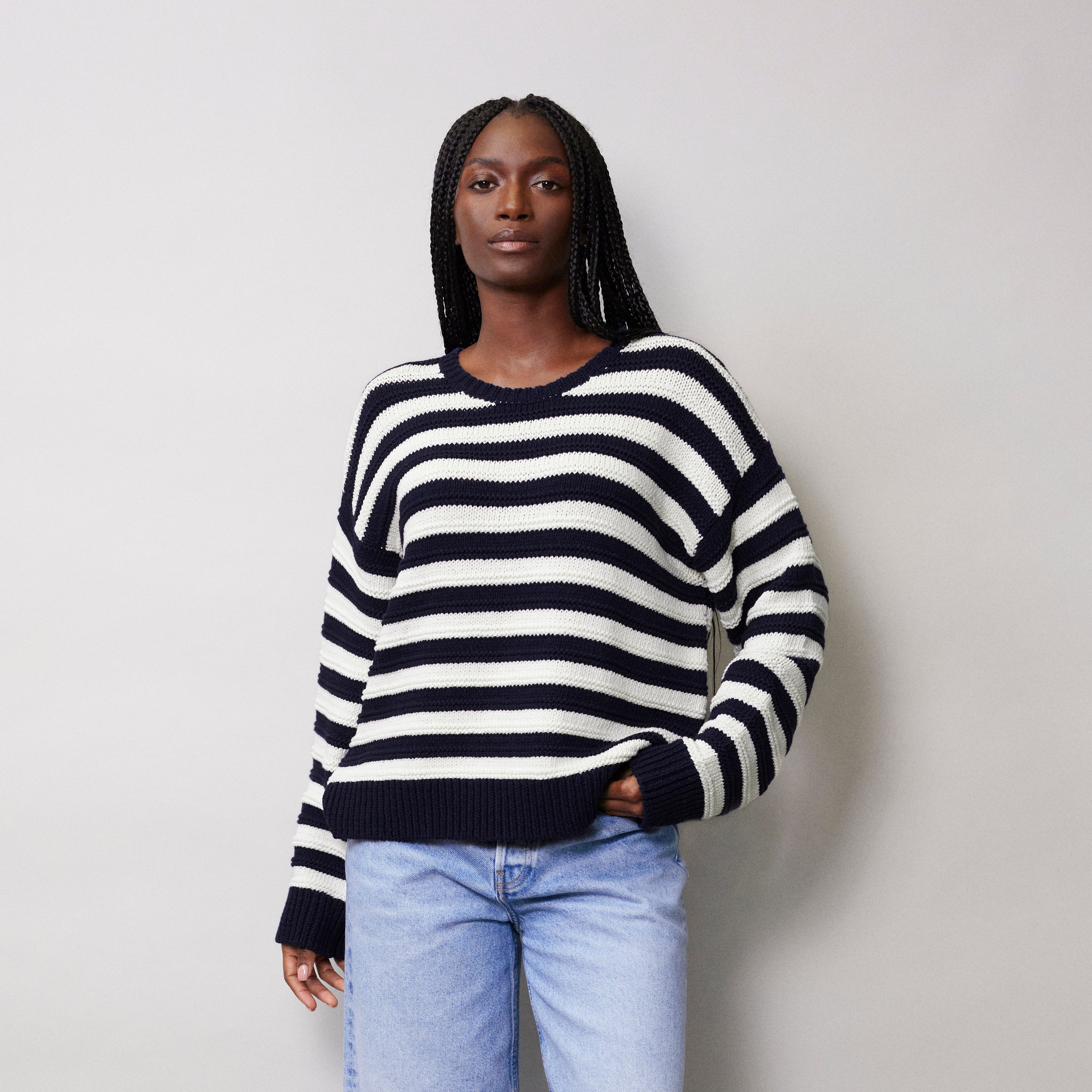 Black and grey clearance jumper