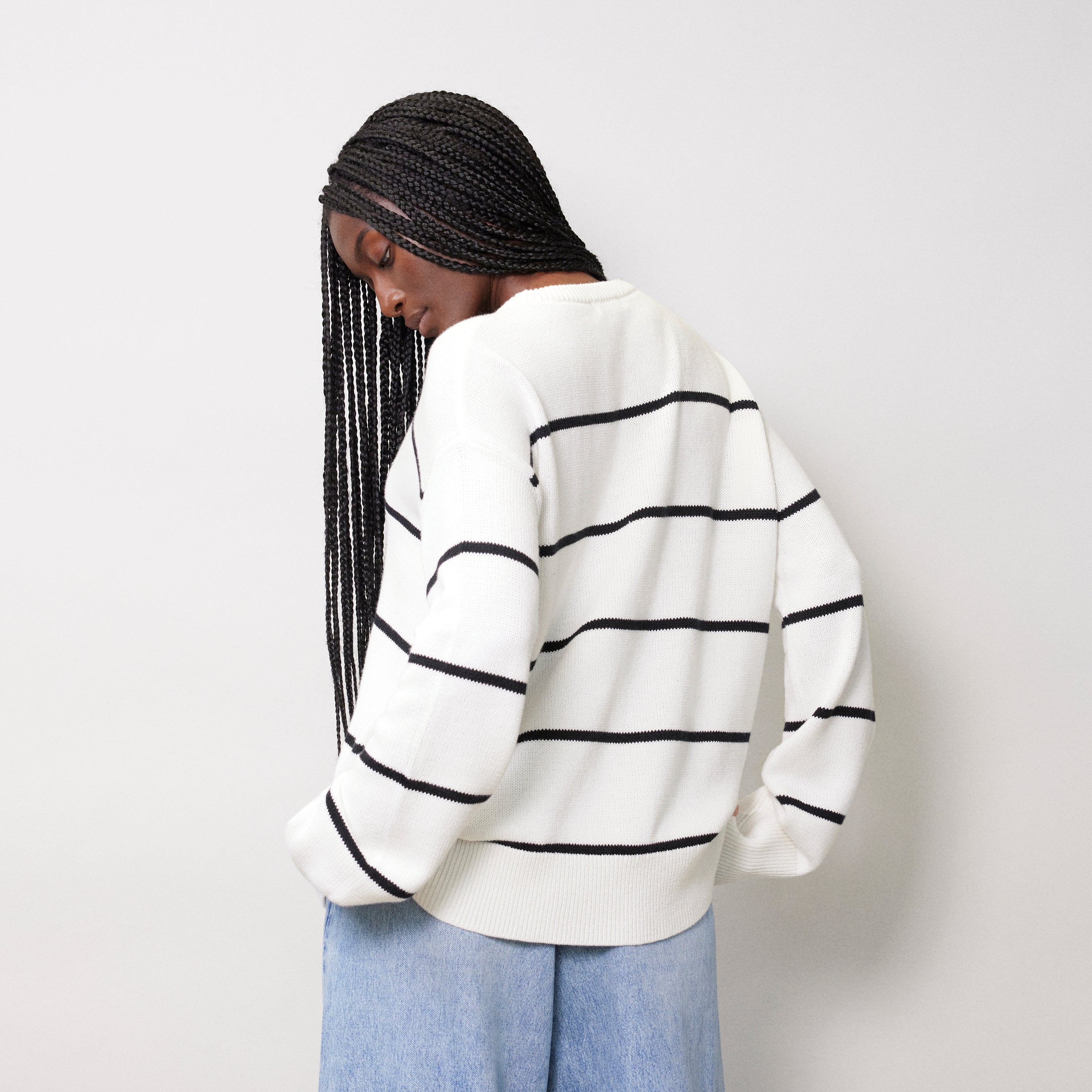 Relaxed Stripe Jumper