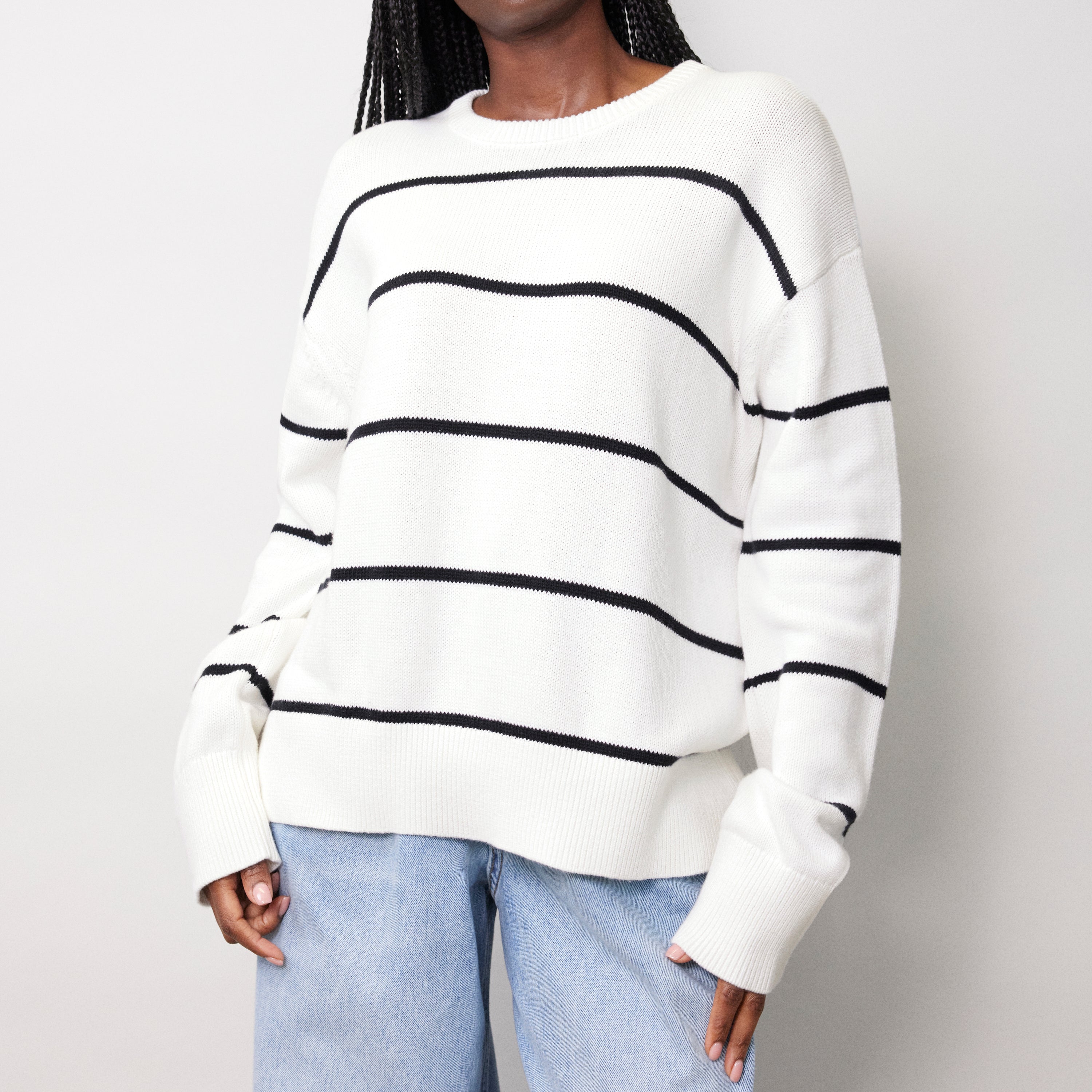 Relaxed Stripe Jumper