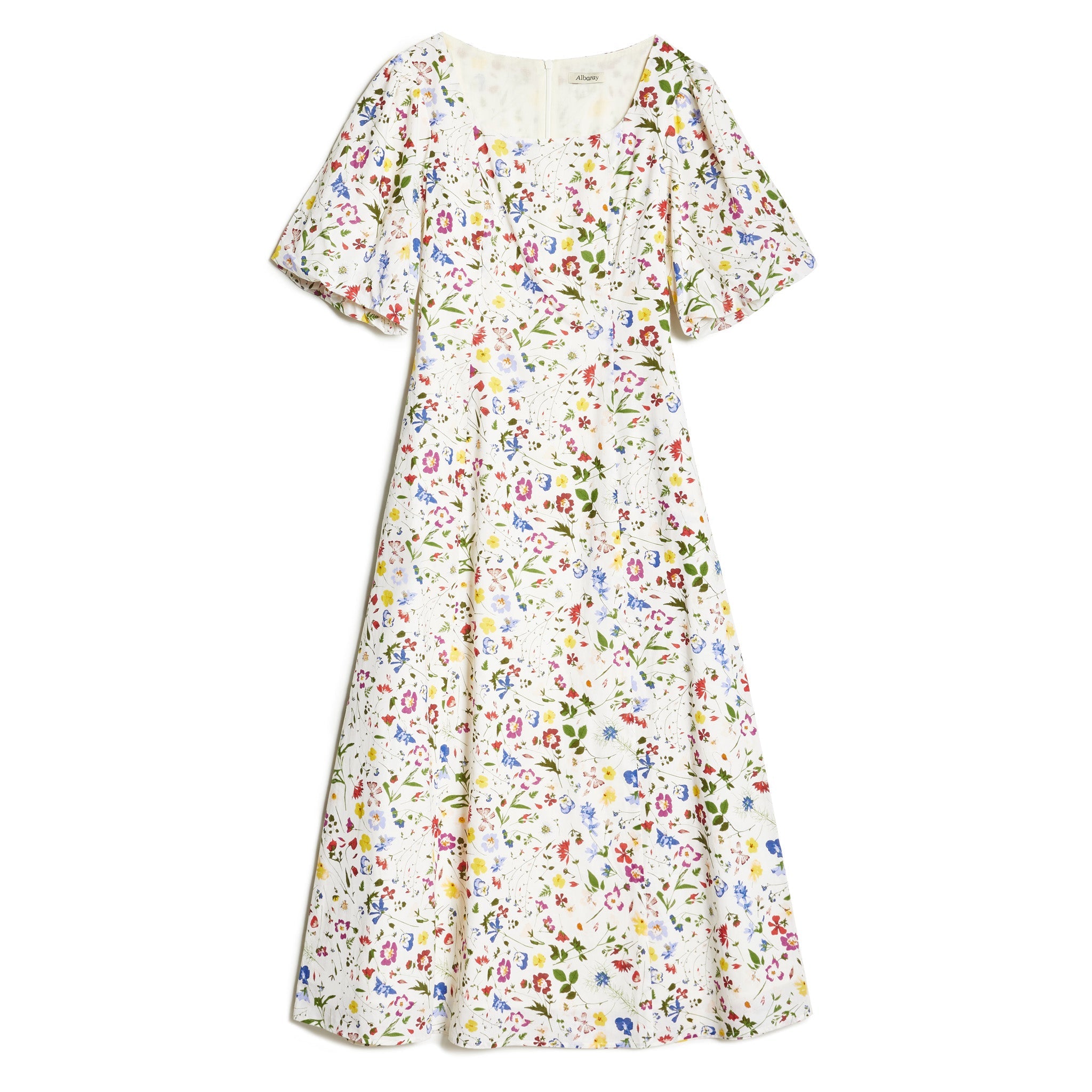 Re-Loved Buttercup Pressed Floral Maxi Dress - Size 10
