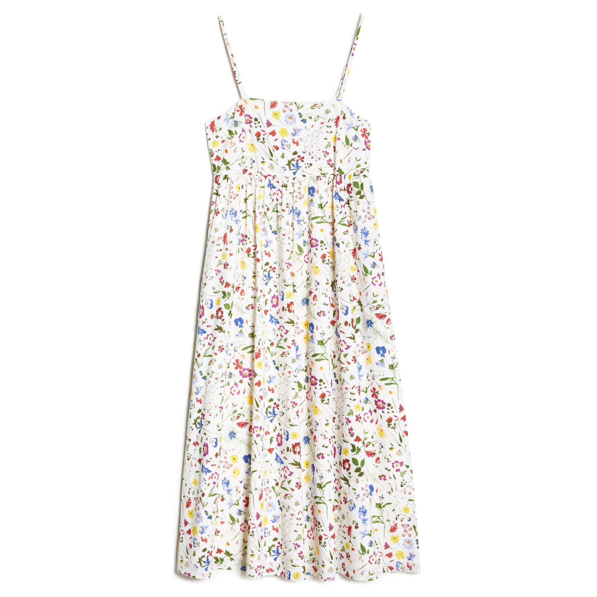 Buttercup Pressed Floral Sundress