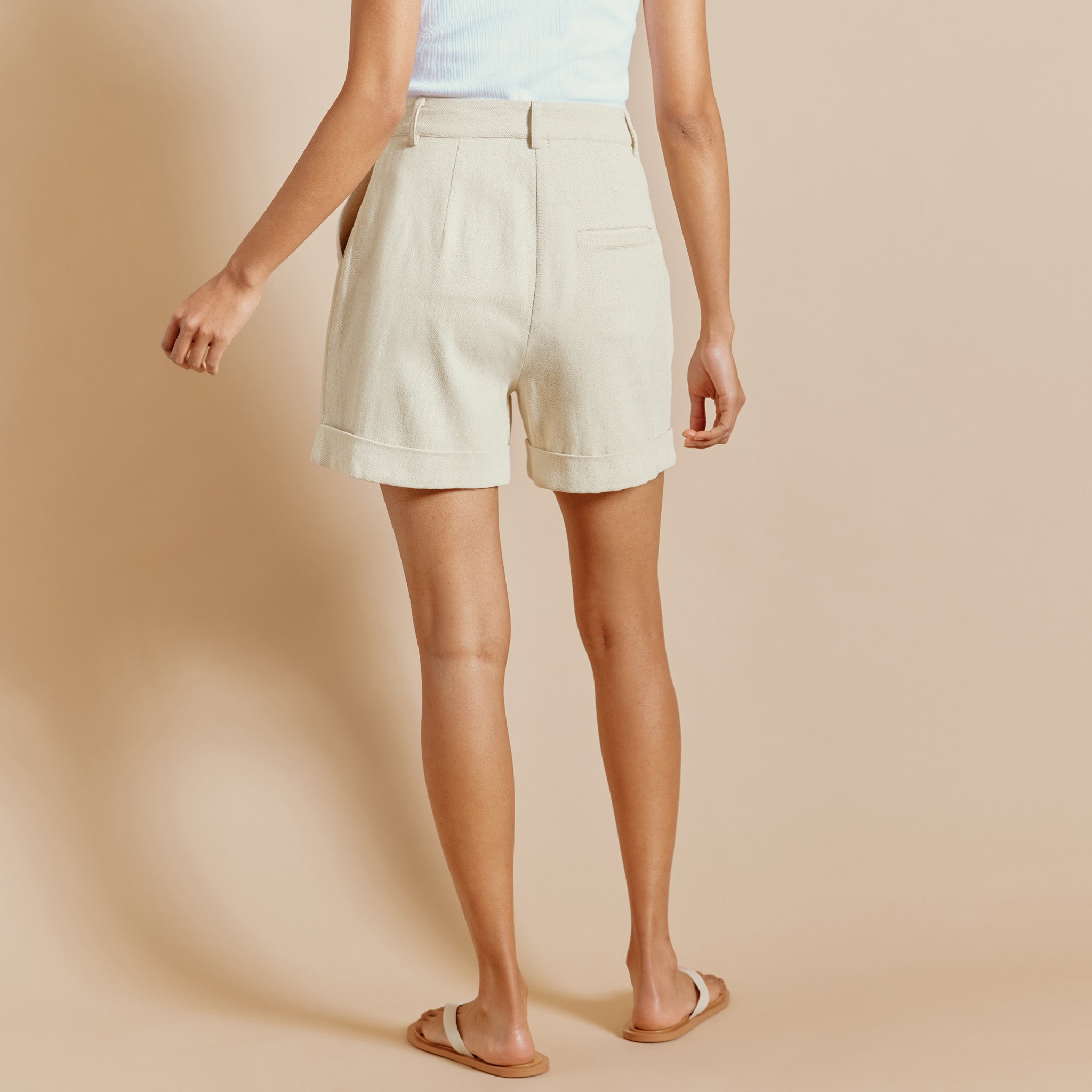 Linen Twill Shorts