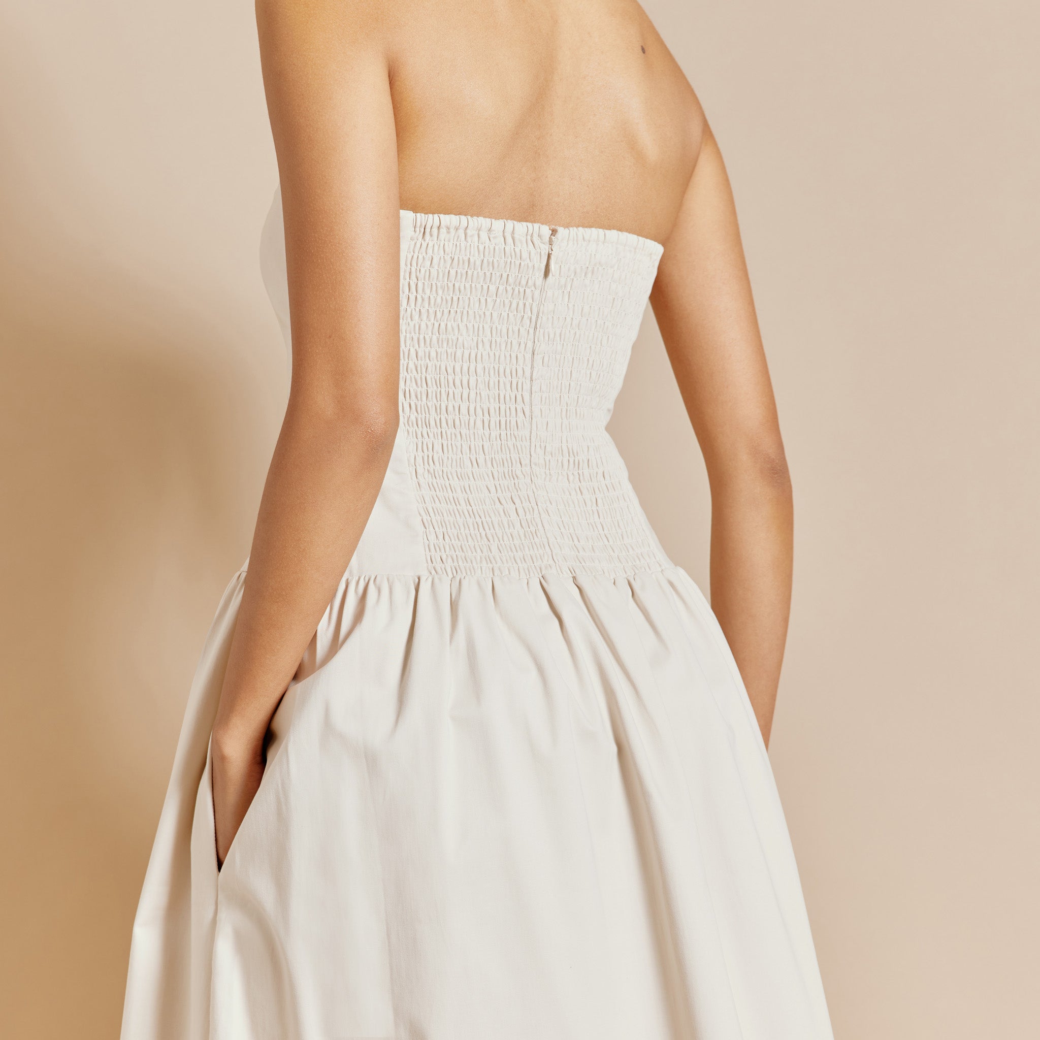 Re-Loved  Drop Waist Bandeau Dress - Size 12