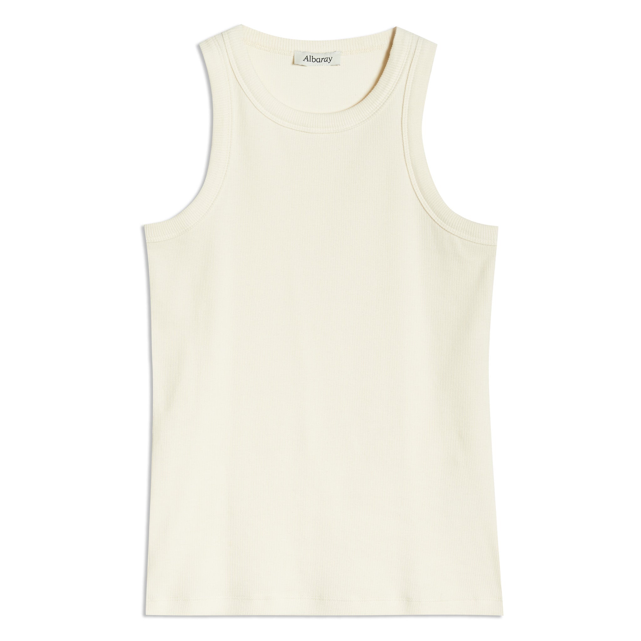 Re-Loved Cream High Neck Vest - Size 18