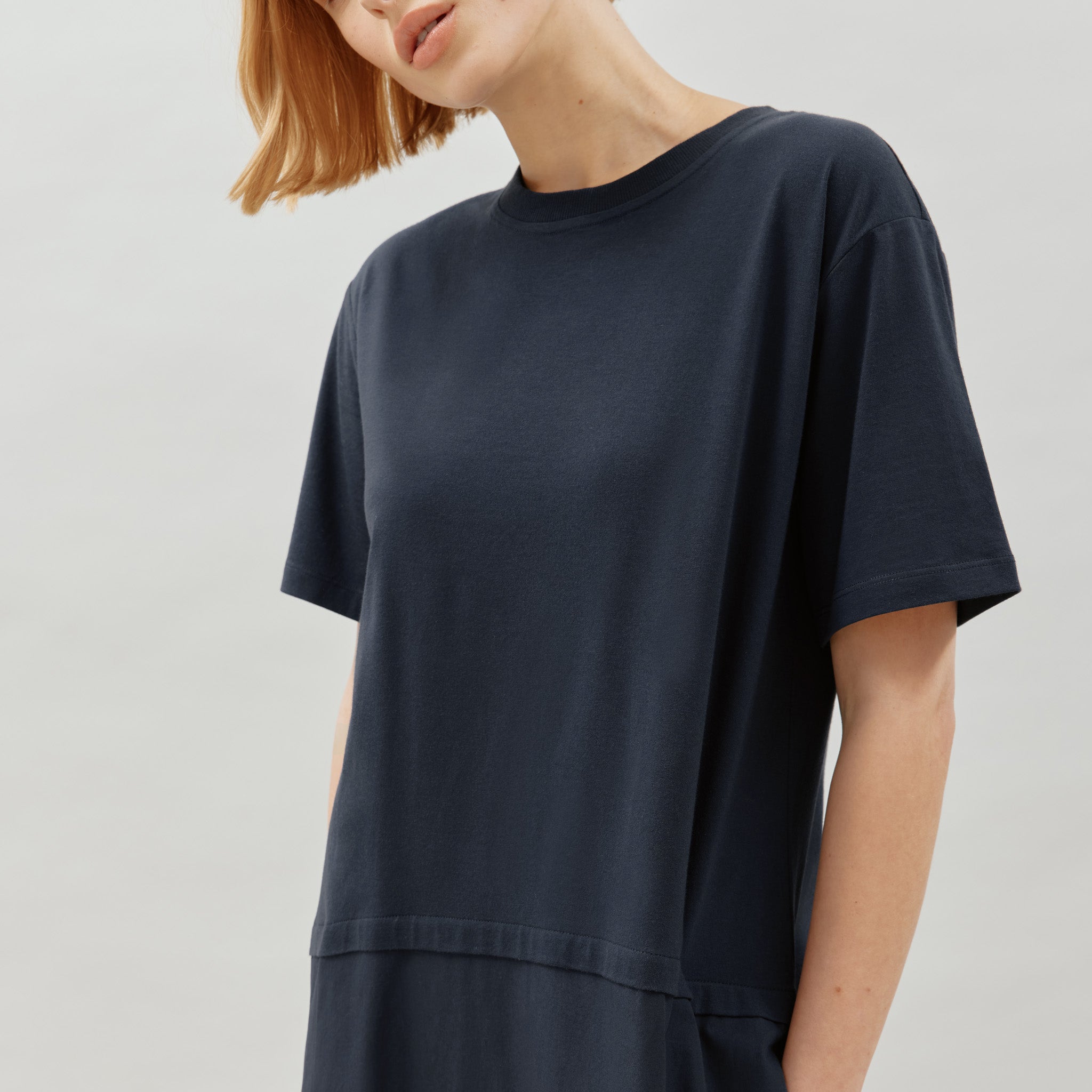 Re-Loved  Woven Mix Column Dress - Size 10